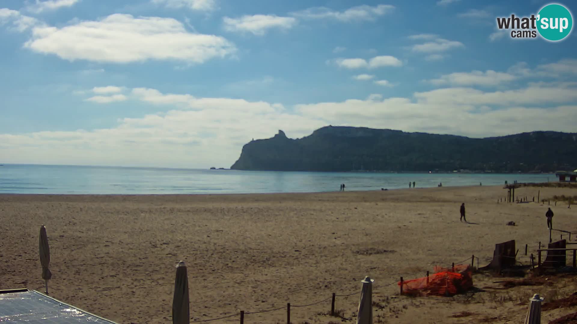 Poetto beach webcam | Cagliari | Sardinija
