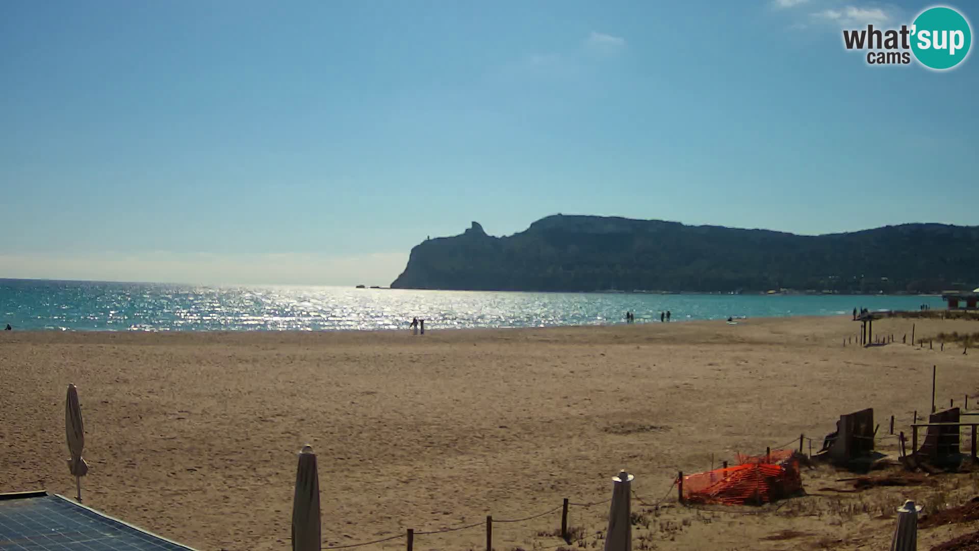 Webcam spiaggia del Poetto | Cagliari | Sardegna