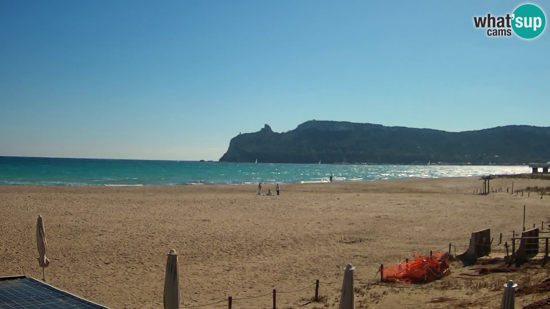 Webcam plage de Poetto | Cagliari | Sardaigne