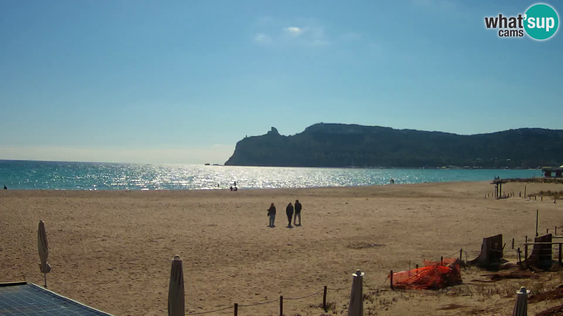 Poetto Strand Webcam | Cagliari | Sardinien