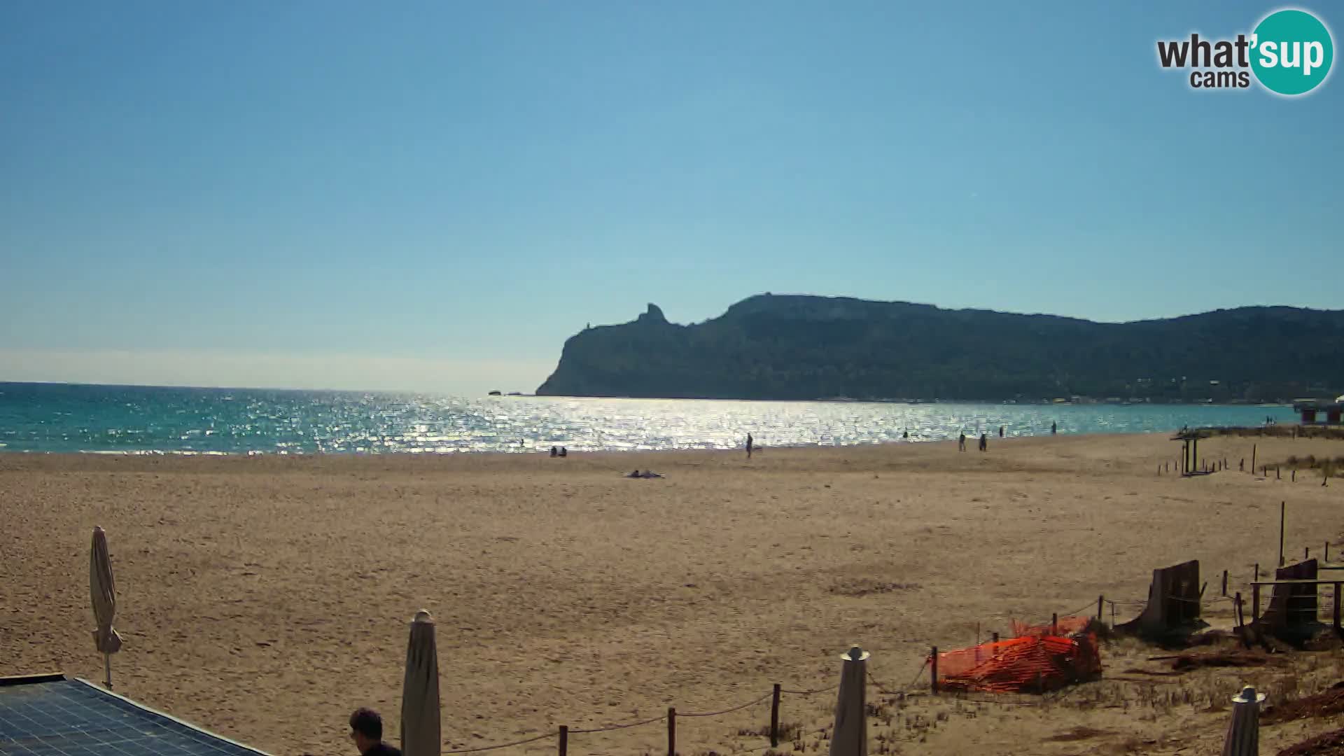 Poetto Strand Webcam | Cagliari | Sardinien