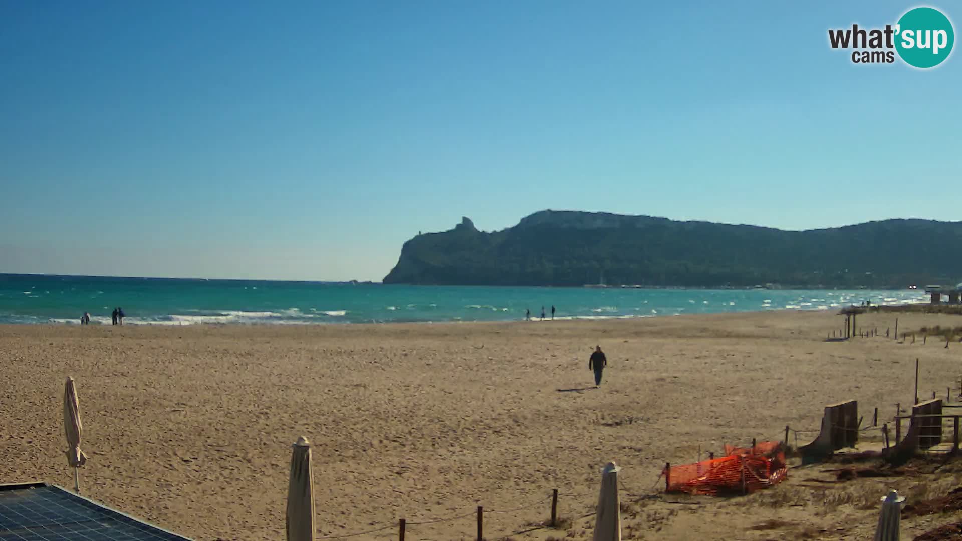 Poetto Strand Webcam | Cagliari | Sardinien