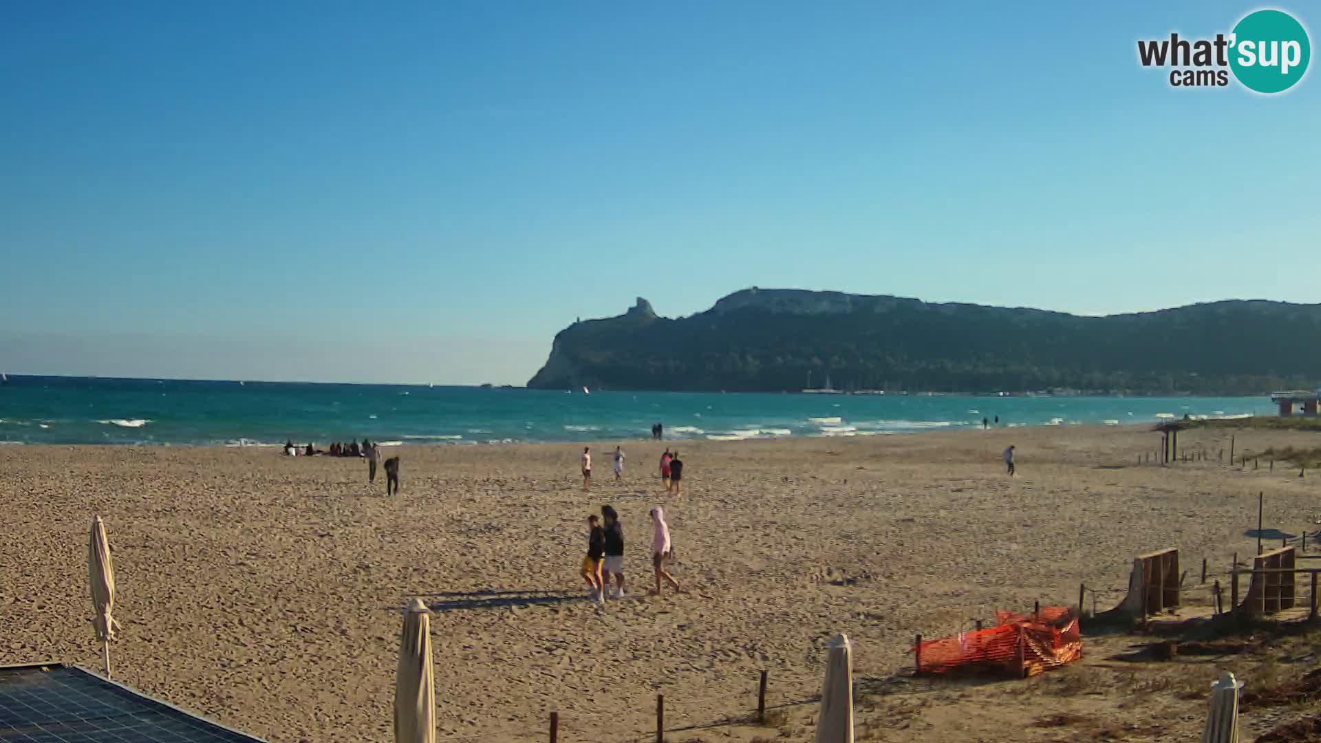 Webcam plage de Poetto | Cagliari | Sardaigne