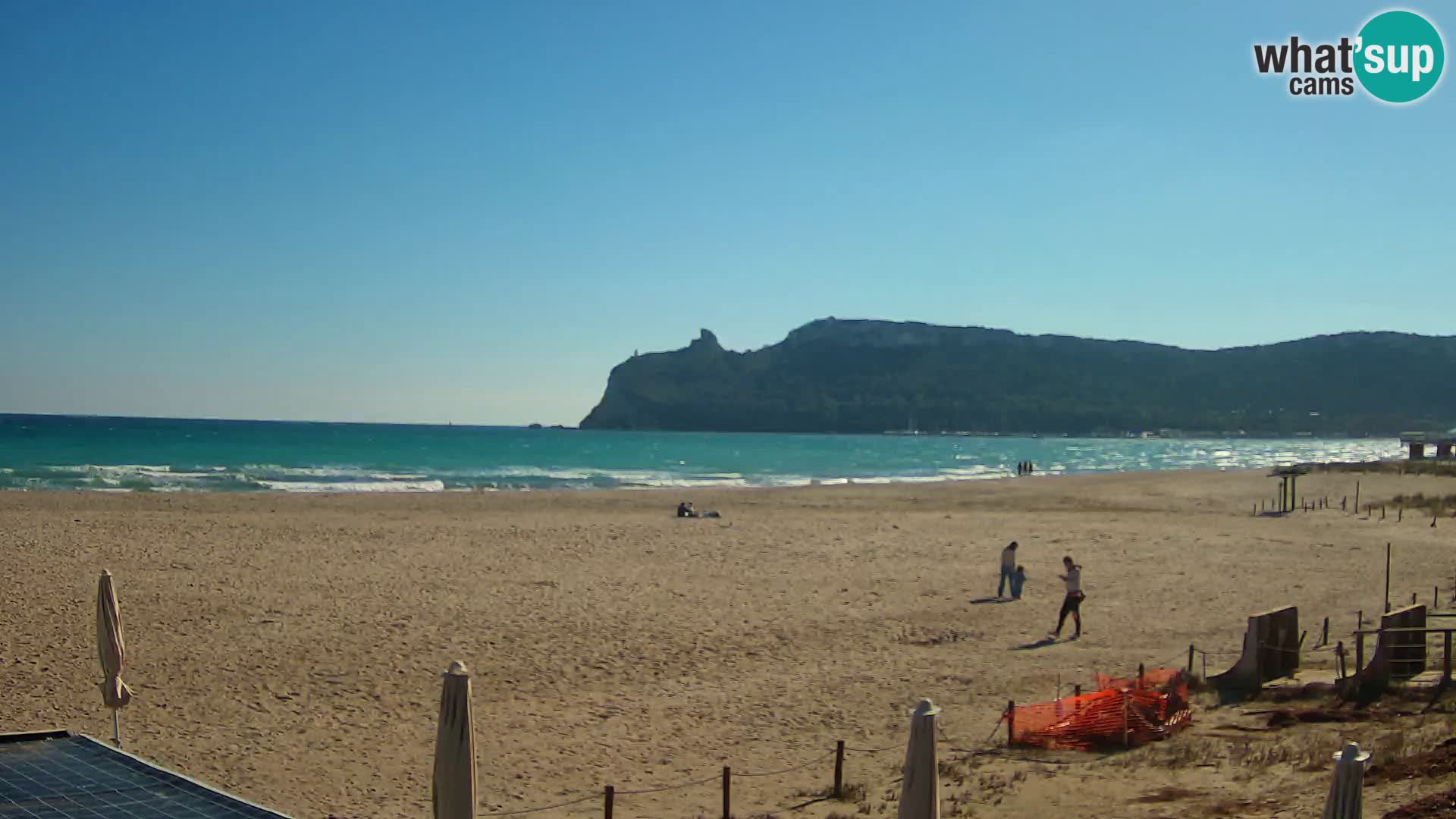 Poetto beach webcam | Cagliari | Sardinia