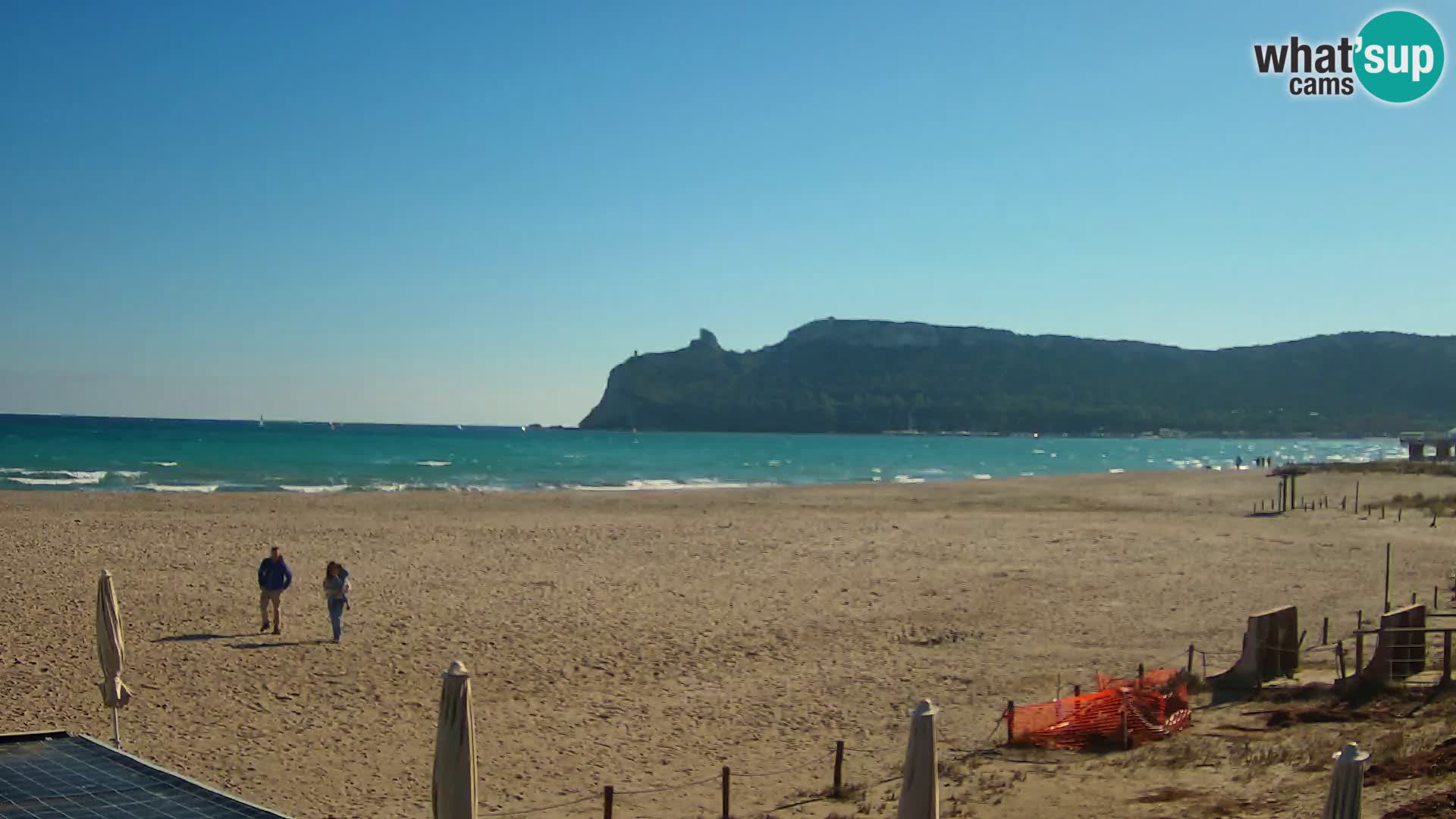 Poetto beach webcam | Cagliari | Sardinia