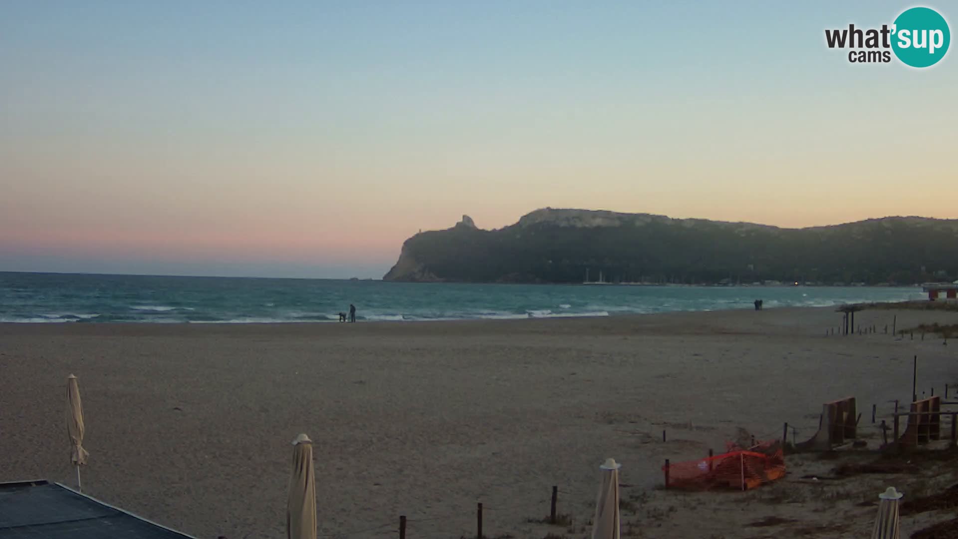 Poetto beach webcam | Cagliari | Sardinija