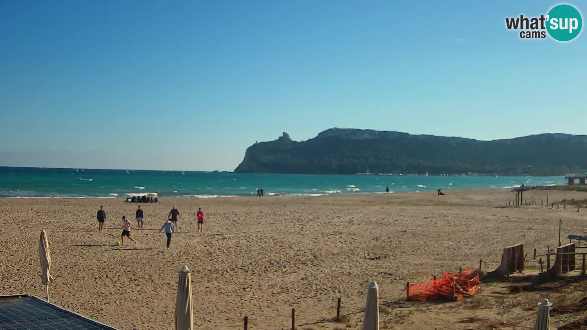 Poetto beach webcam | Cagliari | Sardinia