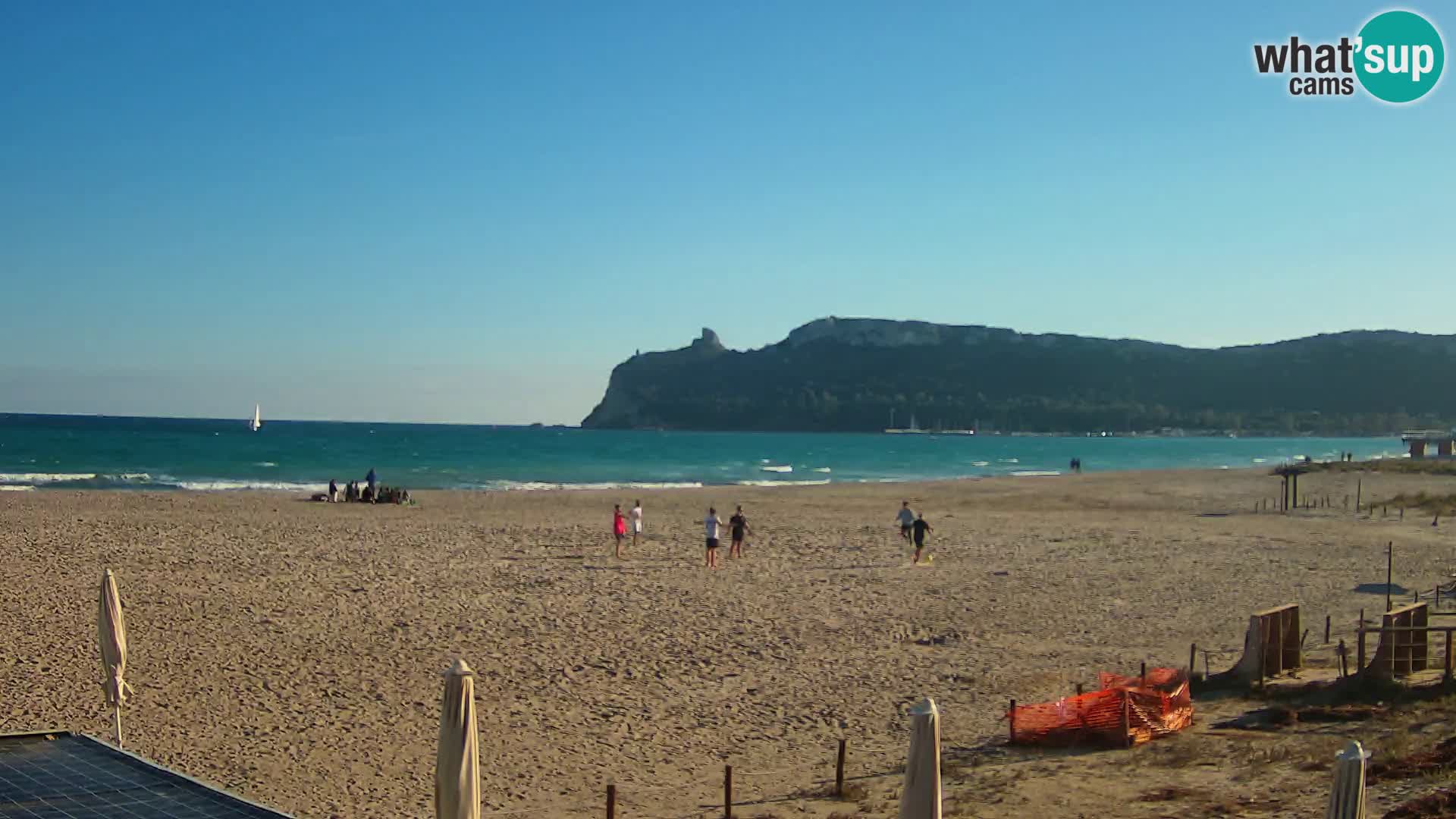 Webcam playa de Poetto | Cagliari | Cerdeña