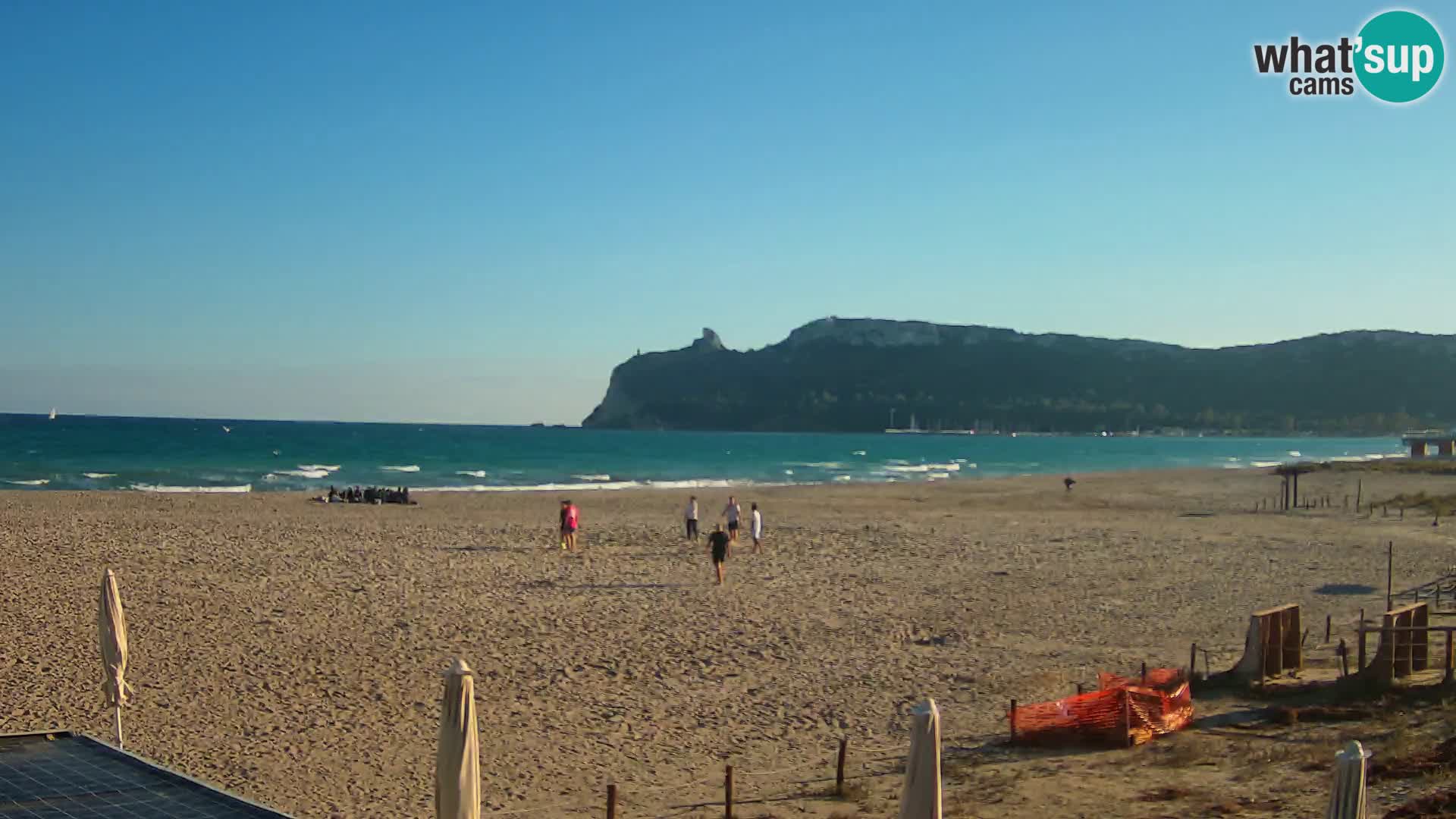 Webcam spiaggia del Poetto | Cagliari | Sardegna