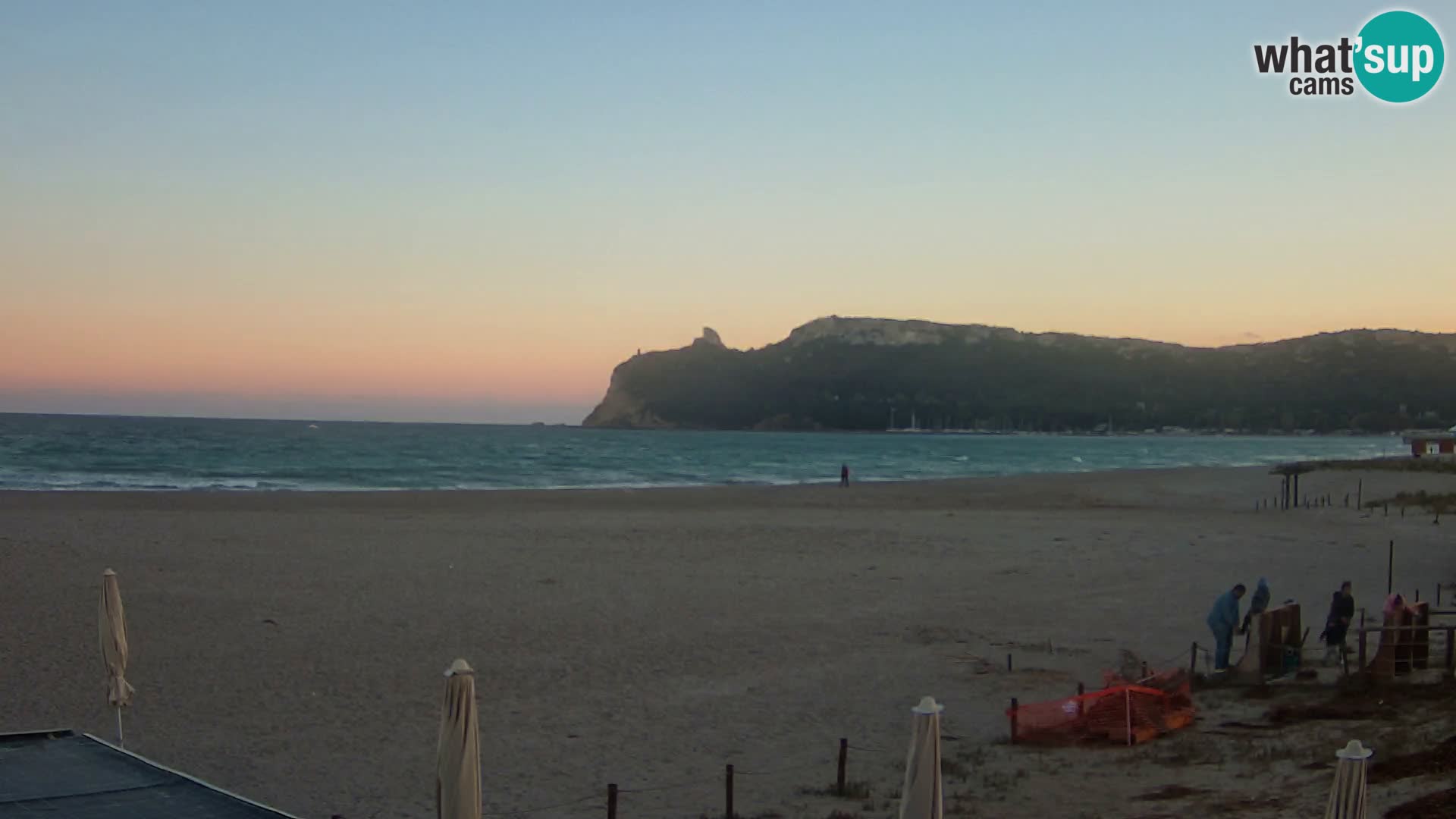 Poetto beach webcam | Cagliari | Sardinija