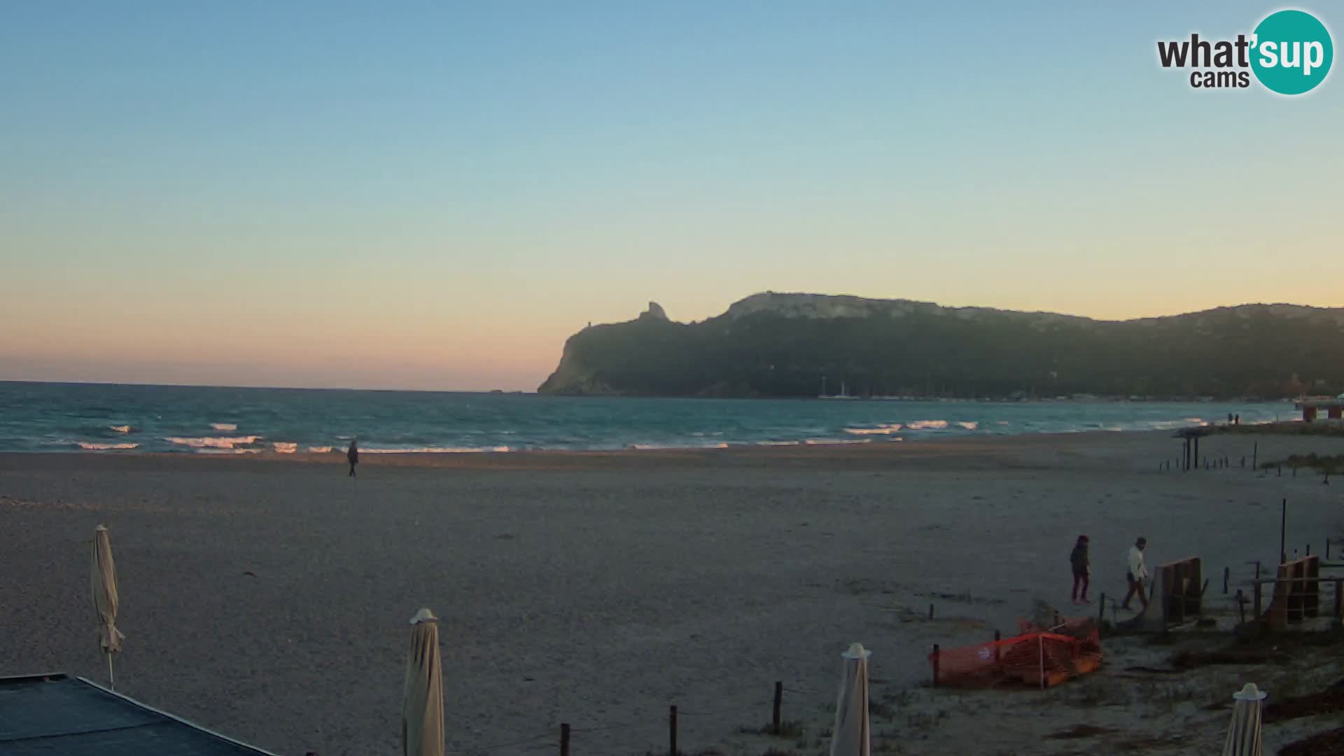 Poetto beach webcam | Cagliari | Sardinija