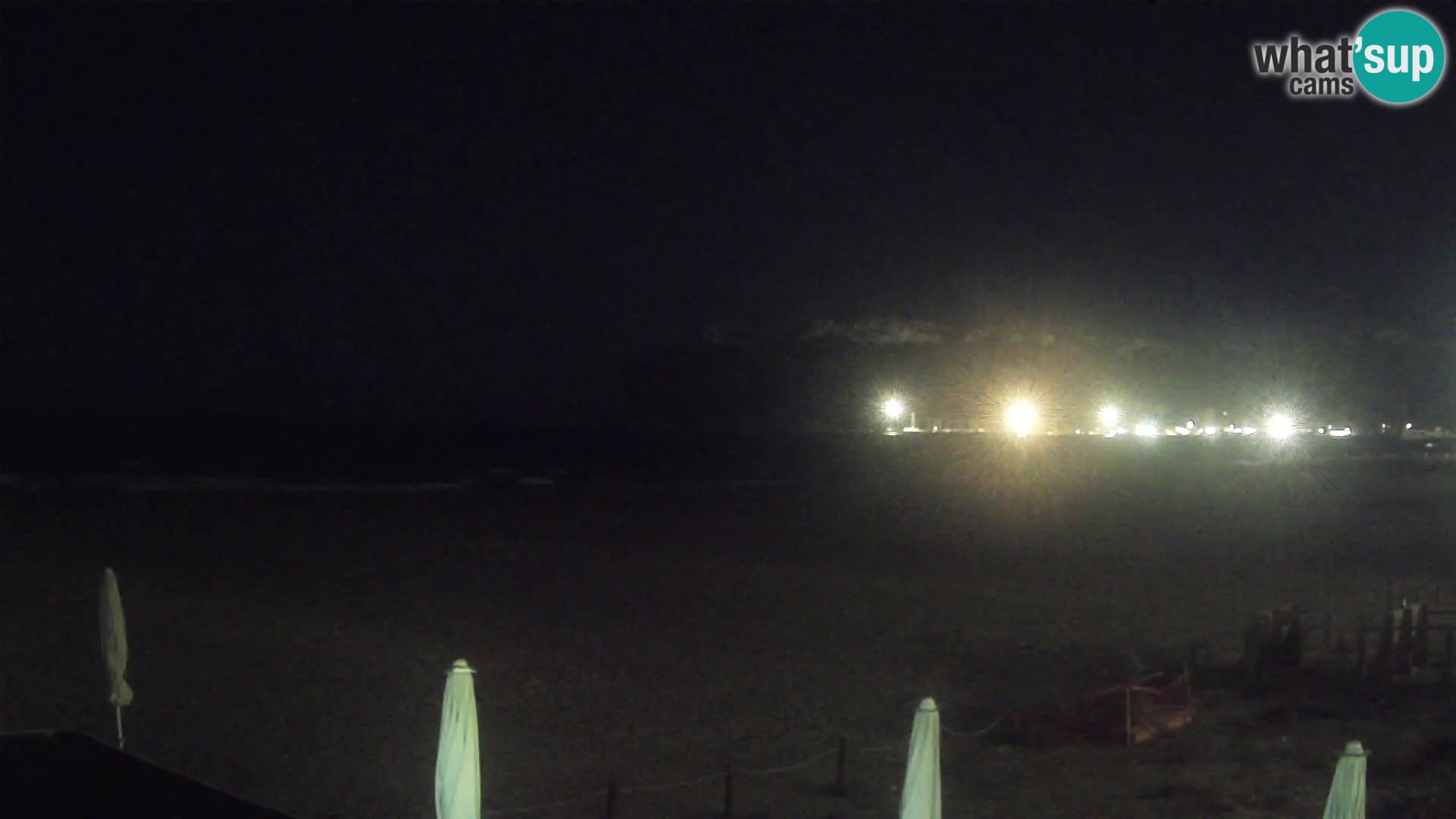Poetto beach webcam | Cagliari | Sardinija