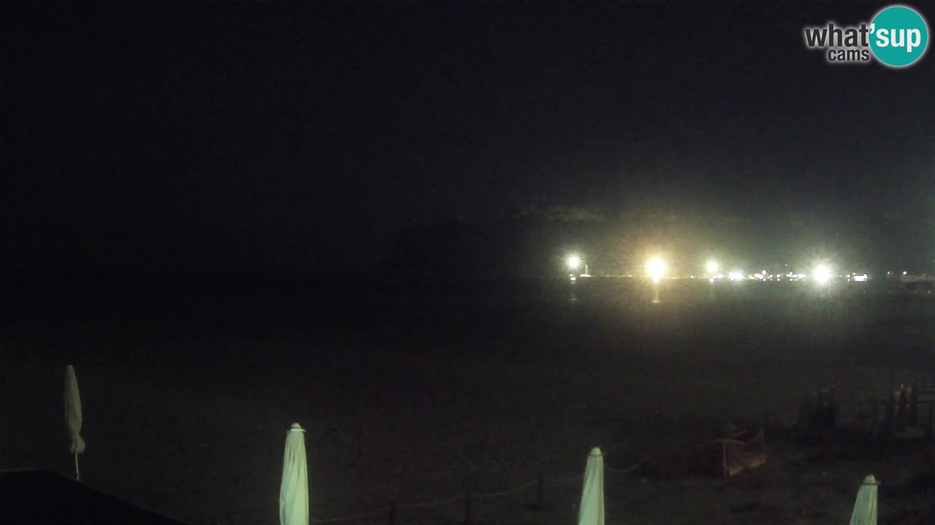 Poetto beach webcam | Cagliari | Sardinija