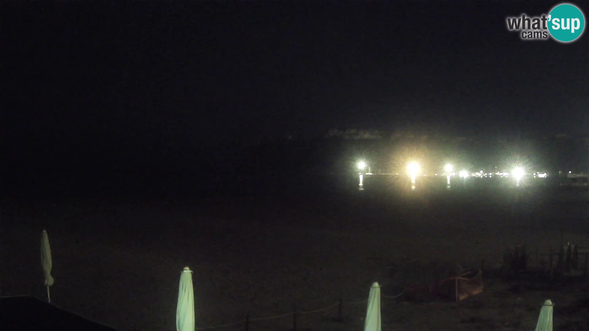 Poetto beach webcam | Cagliari | Sardinija
