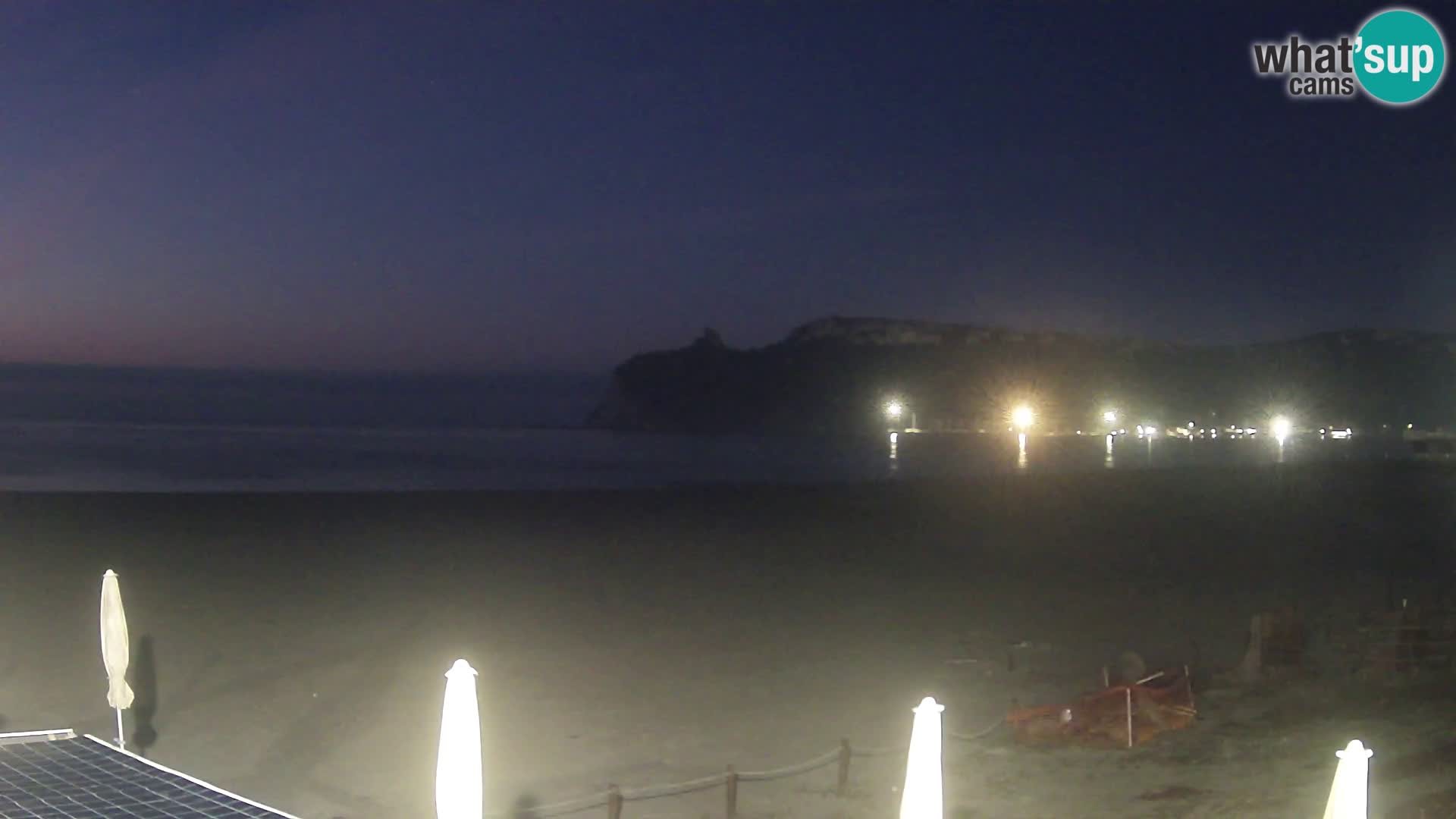Webcam plage de Poetto | Cagliari | Sardaigne