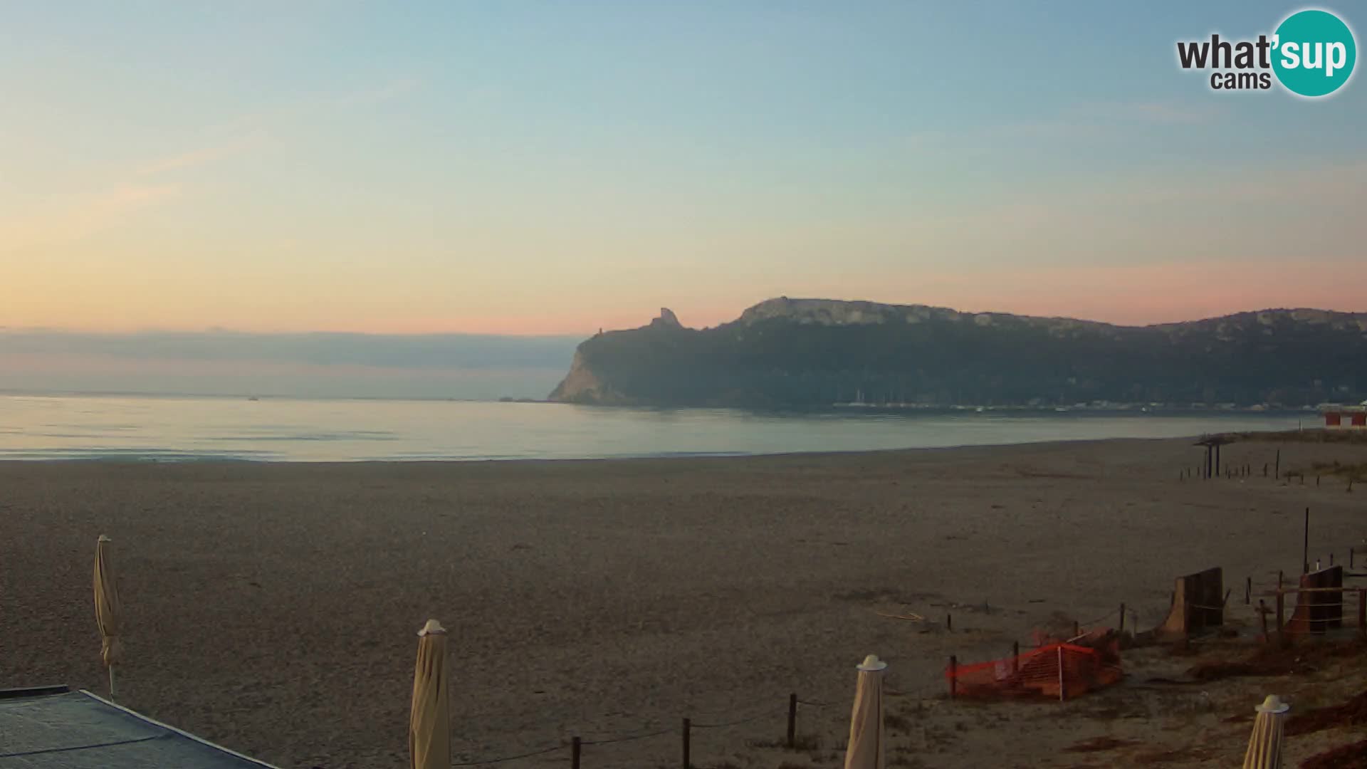 Webcam plage de Poetto | Cagliari | Sardaigne