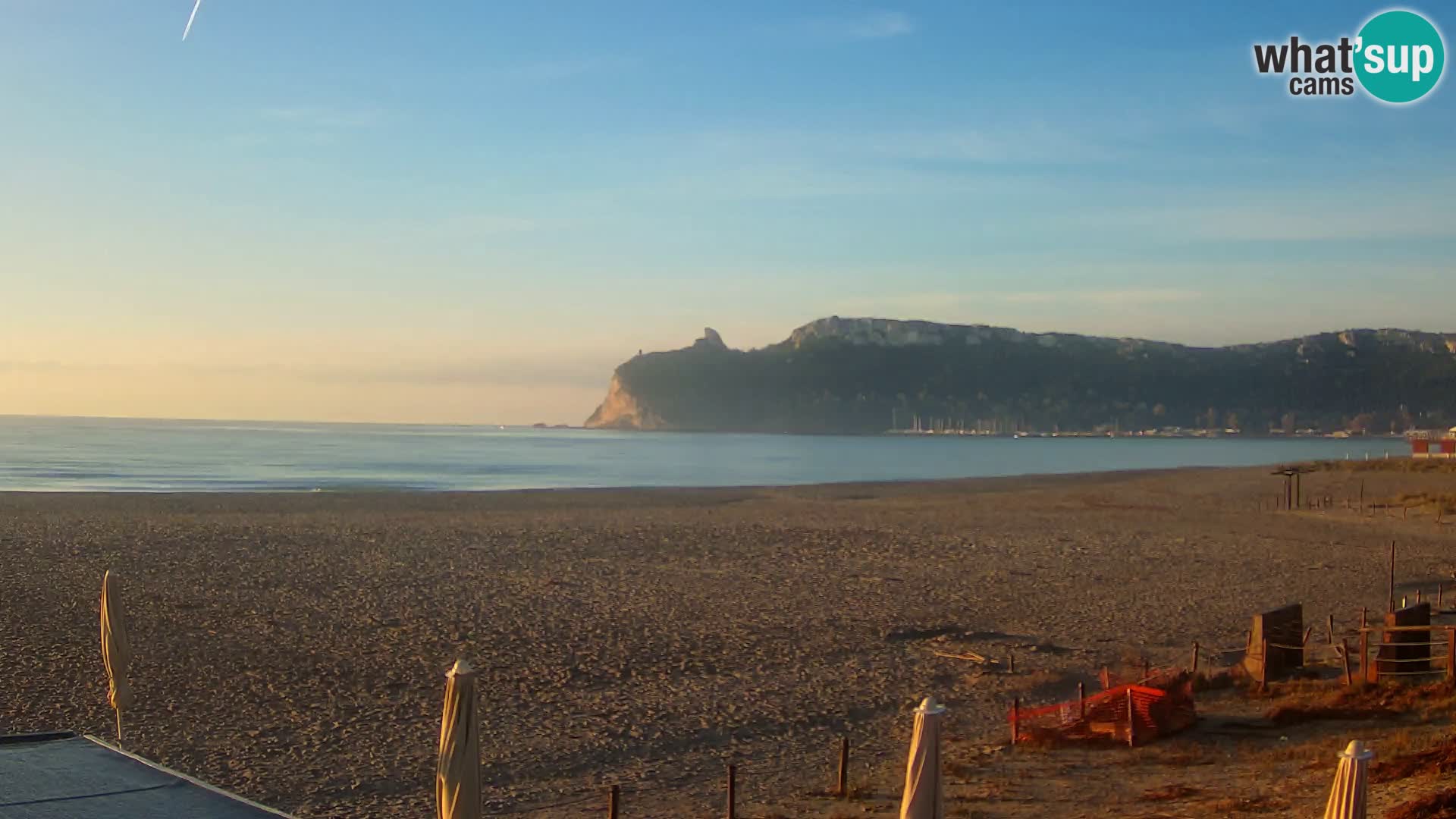 Poetto beach webcam | Cagliari | Sardinia
