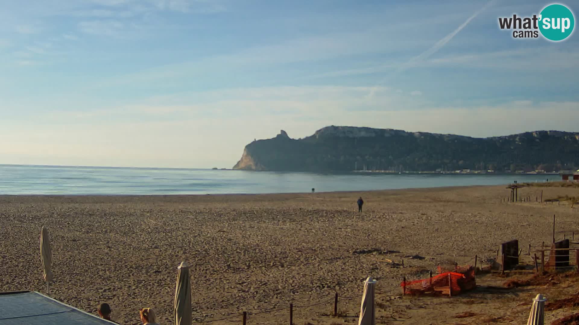 Poetto Strand Webcam | Cagliari | Sardinien