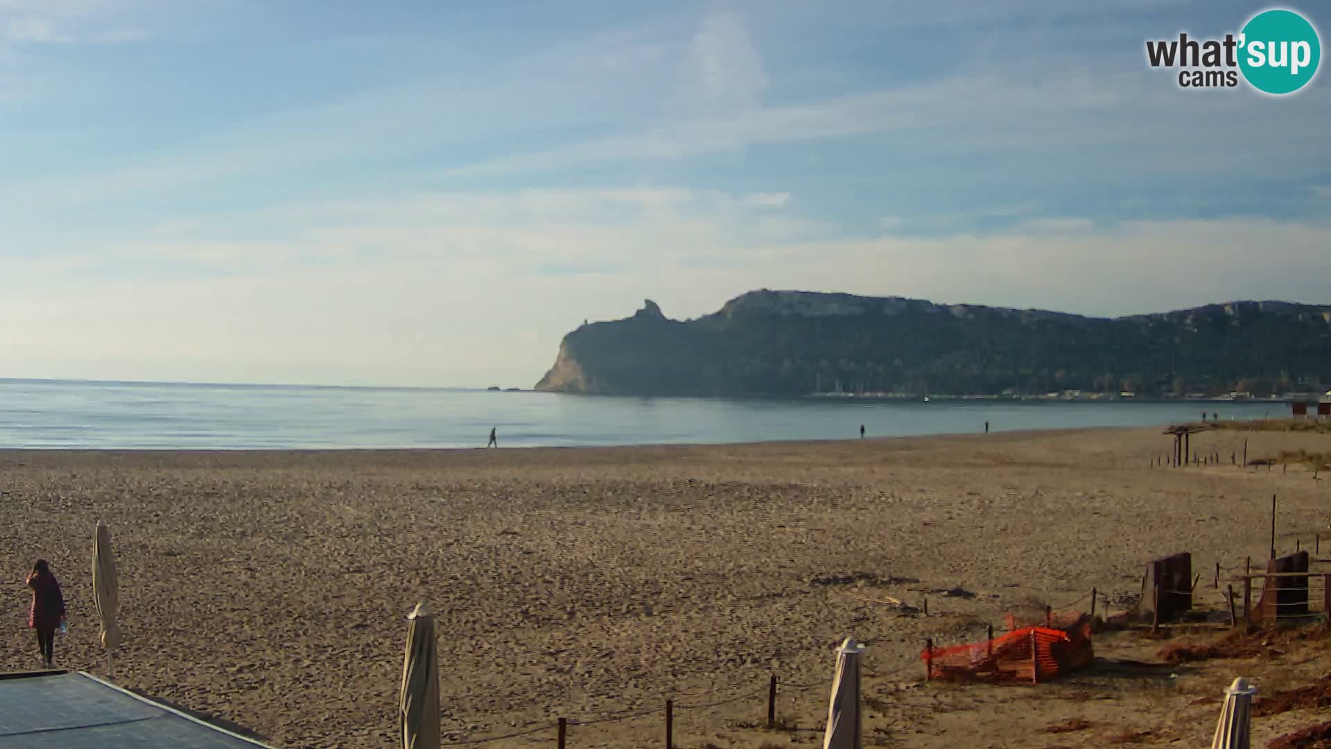 Poetto beach webcam | Cagliari | Sardinia