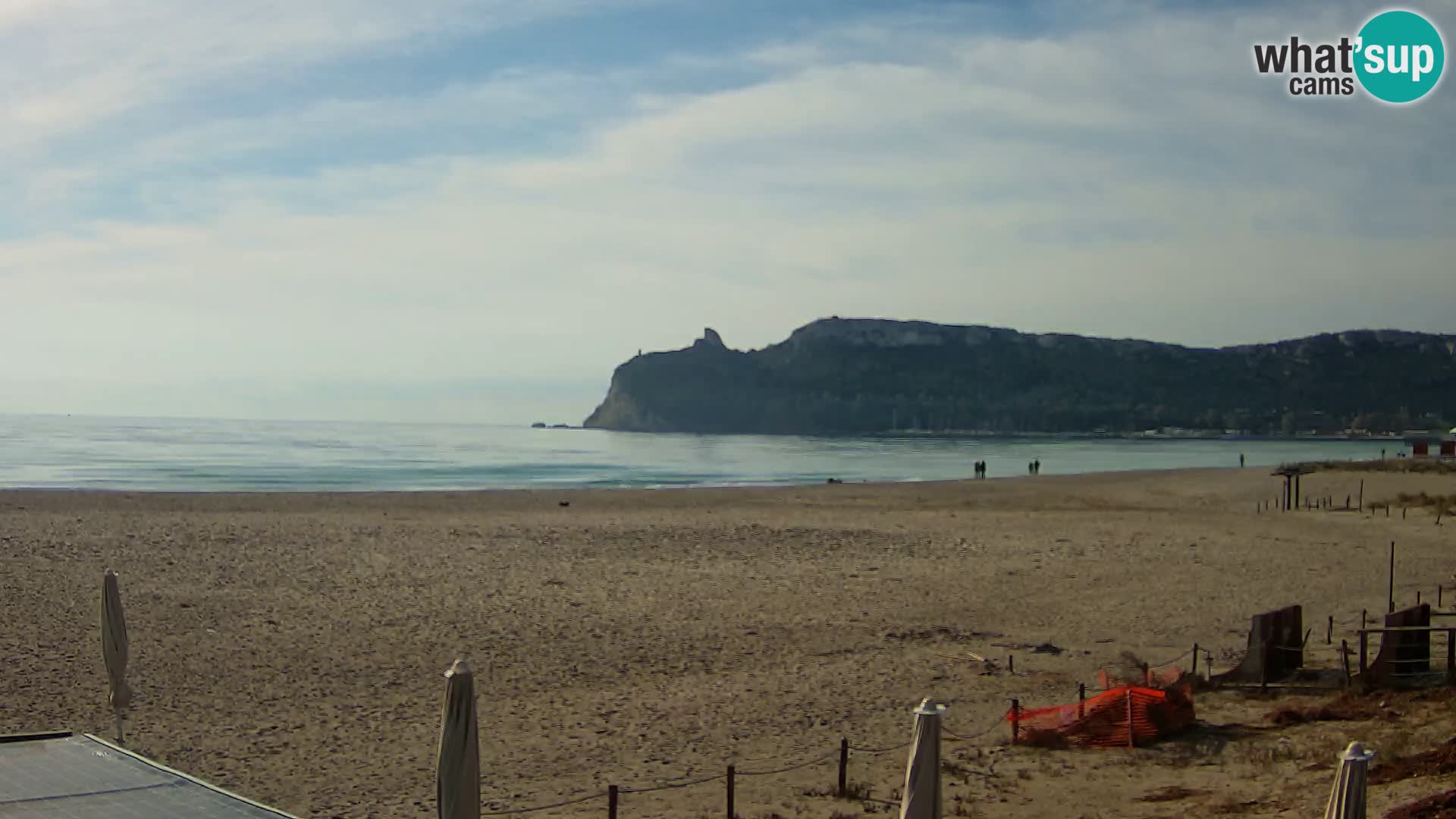 Poetto beach webcam | Cagliari | Sardinija