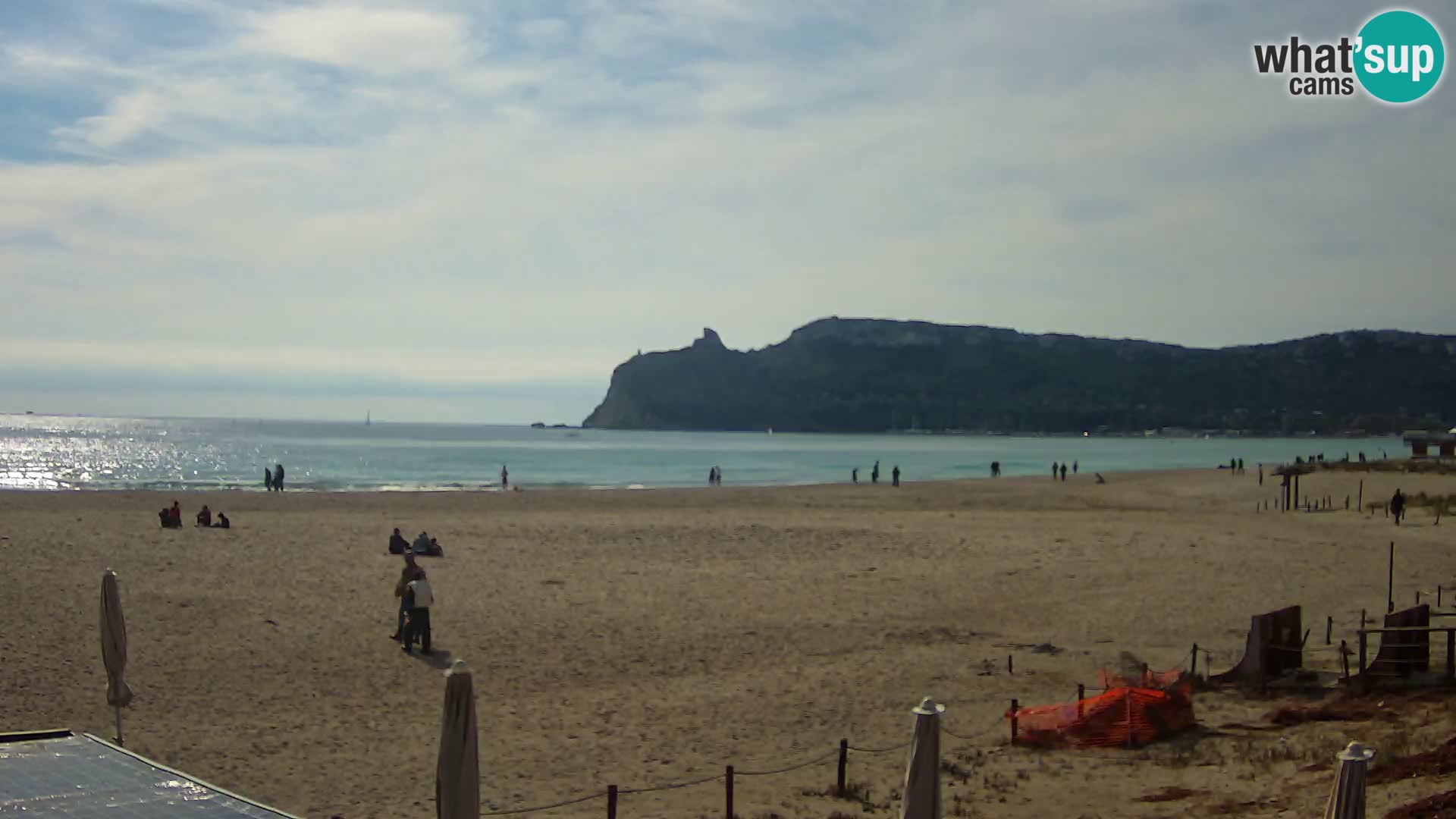 Poetto Strand Webcam | Cagliari | Sardinien