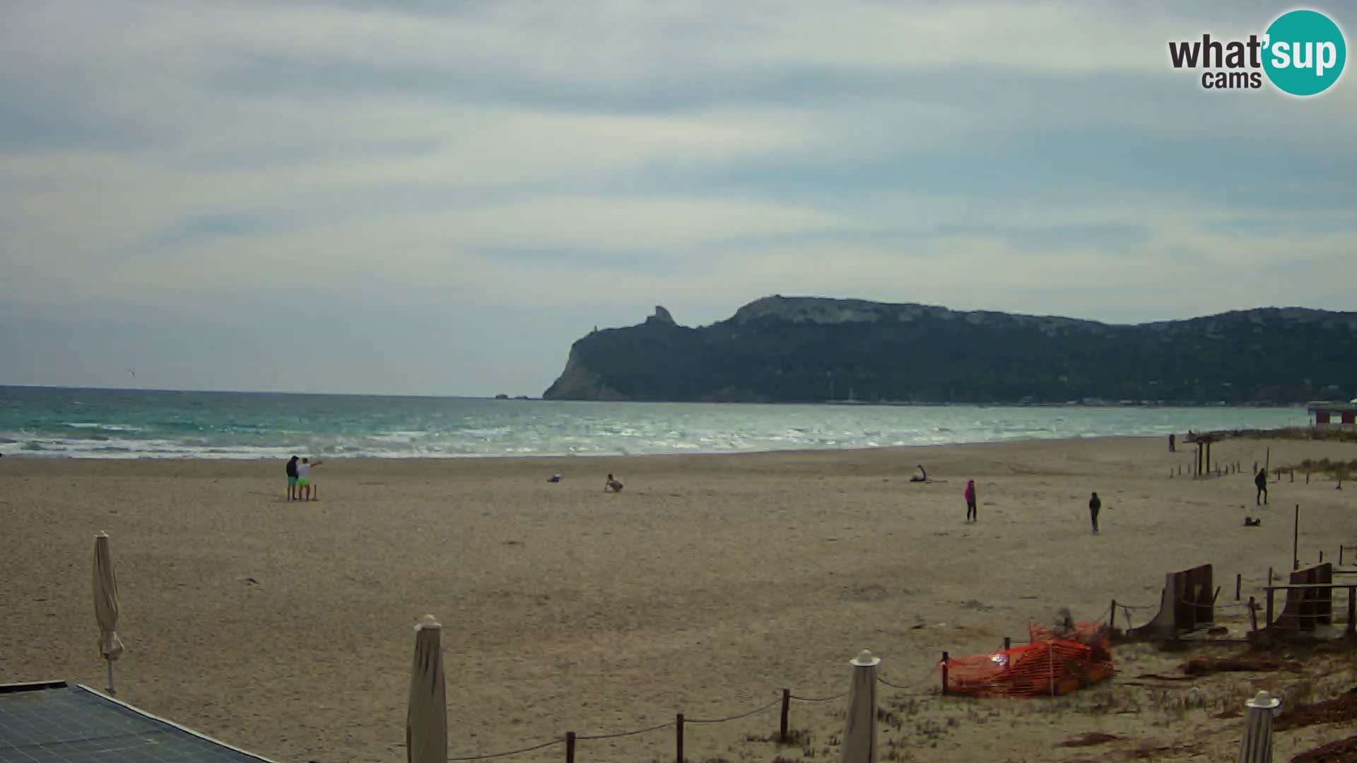 Poetto beach webcam | Cagliari | Sardinija