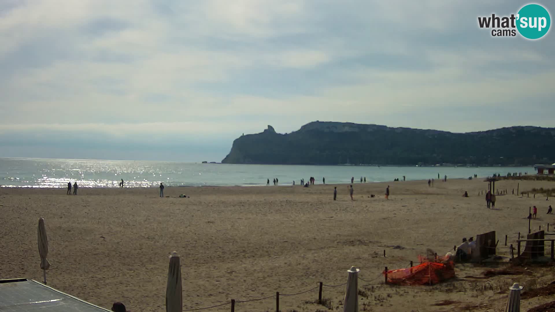 Poetto Strand Webcam | Cagliari | Sardinien