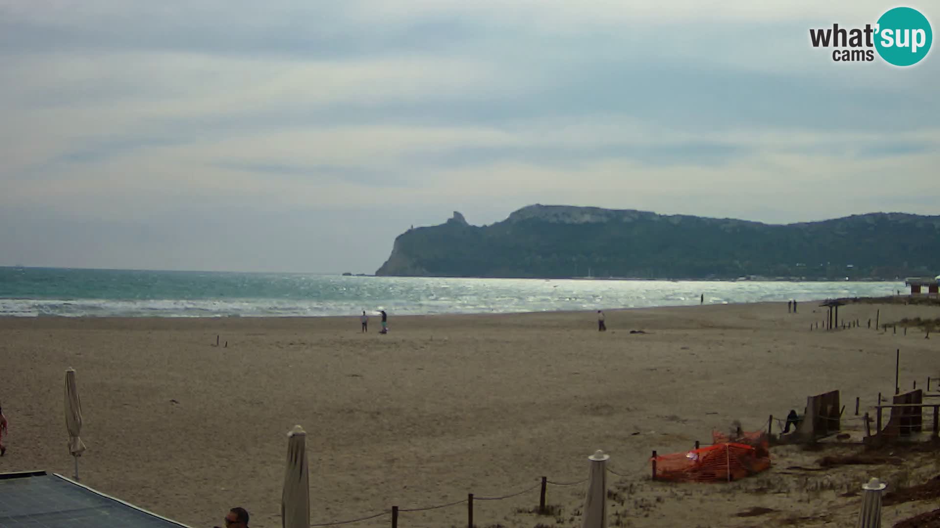 Poetto beach webcam | Cagliari | Sardinia