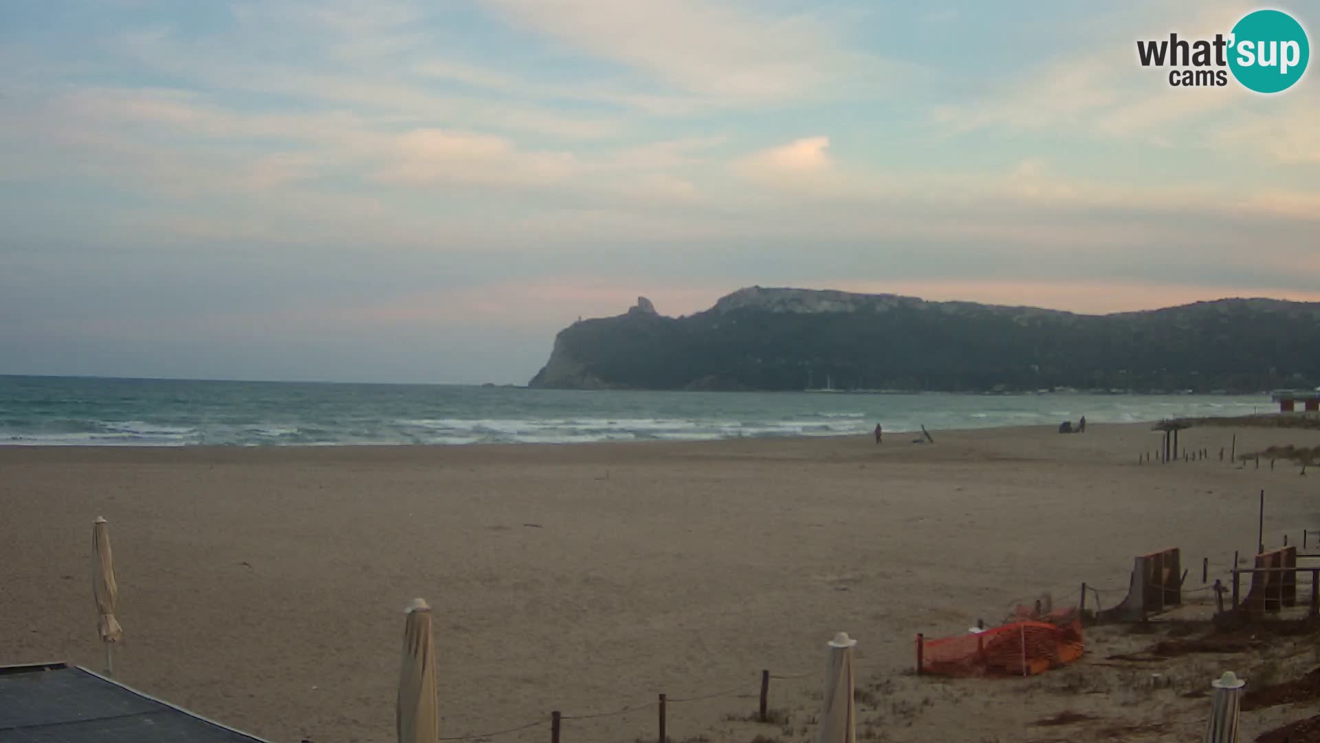Poetto beach webcam | Cagliari | Sardinija