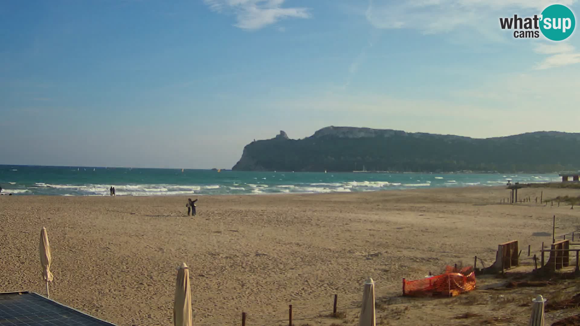 Poetto Strand Webcam | Cagliari | Sardinien