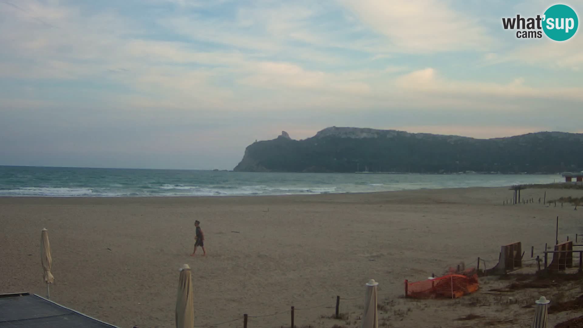 Webcam plage de Poetto | Cagliari | Sardaigne
