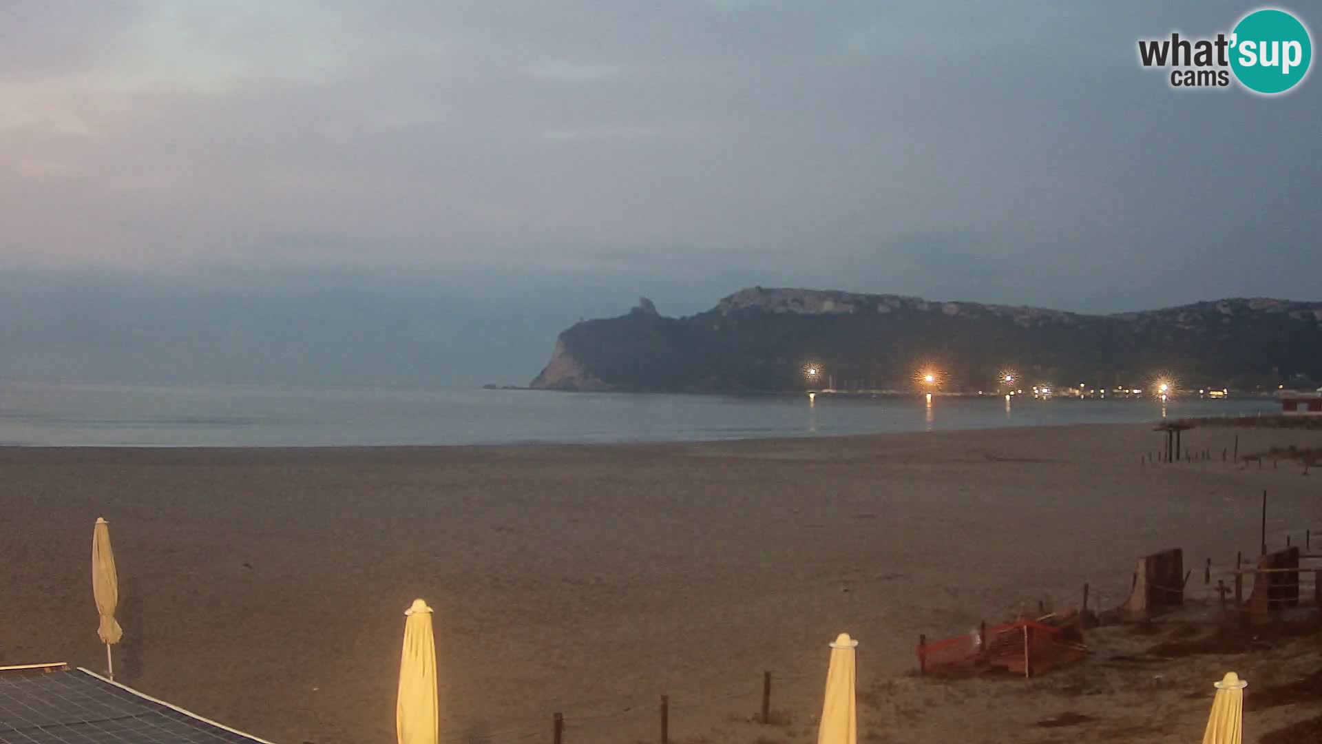 Webcam spiaggia del Poetto | Cagliari | Sardegna