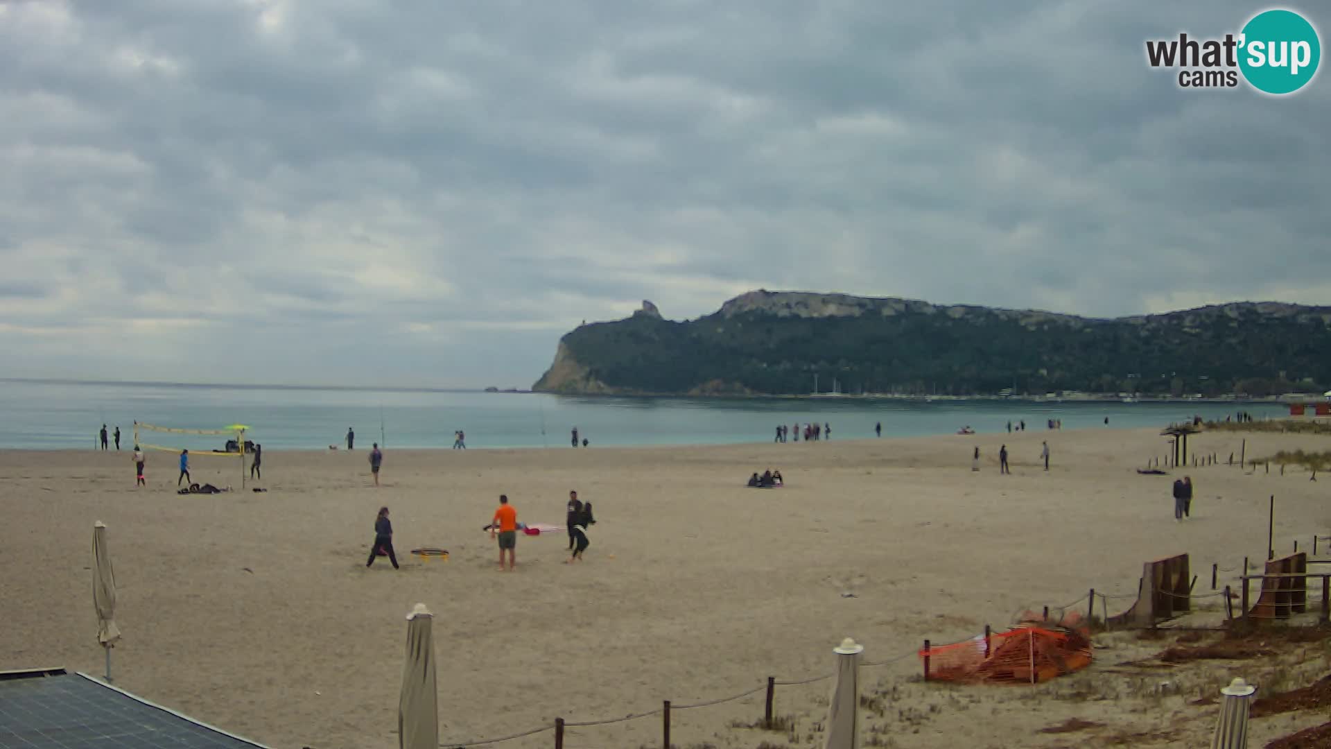 Poetto beach webcam | Cagliari | Sardinija