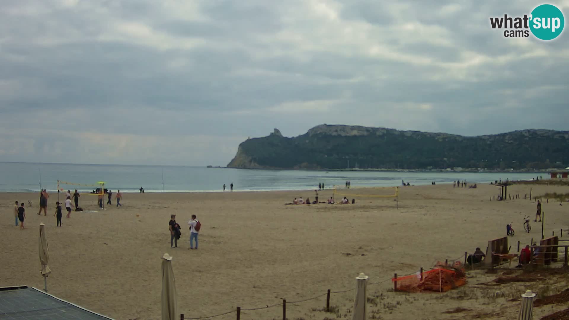 Poetto beach webcam | Cagliari | Sardinia