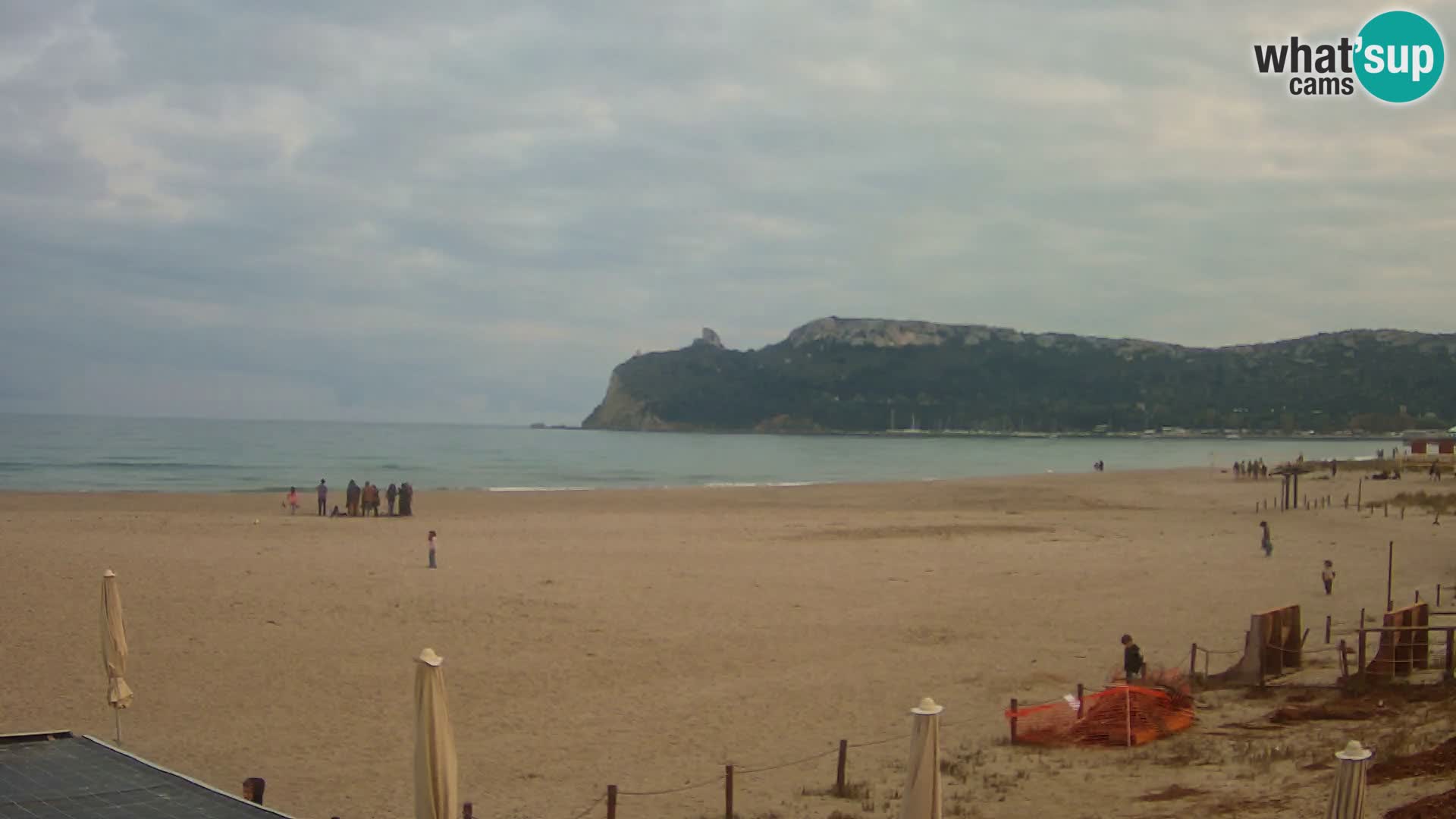 Poetto beach webcam | Cagliari | Sardinija