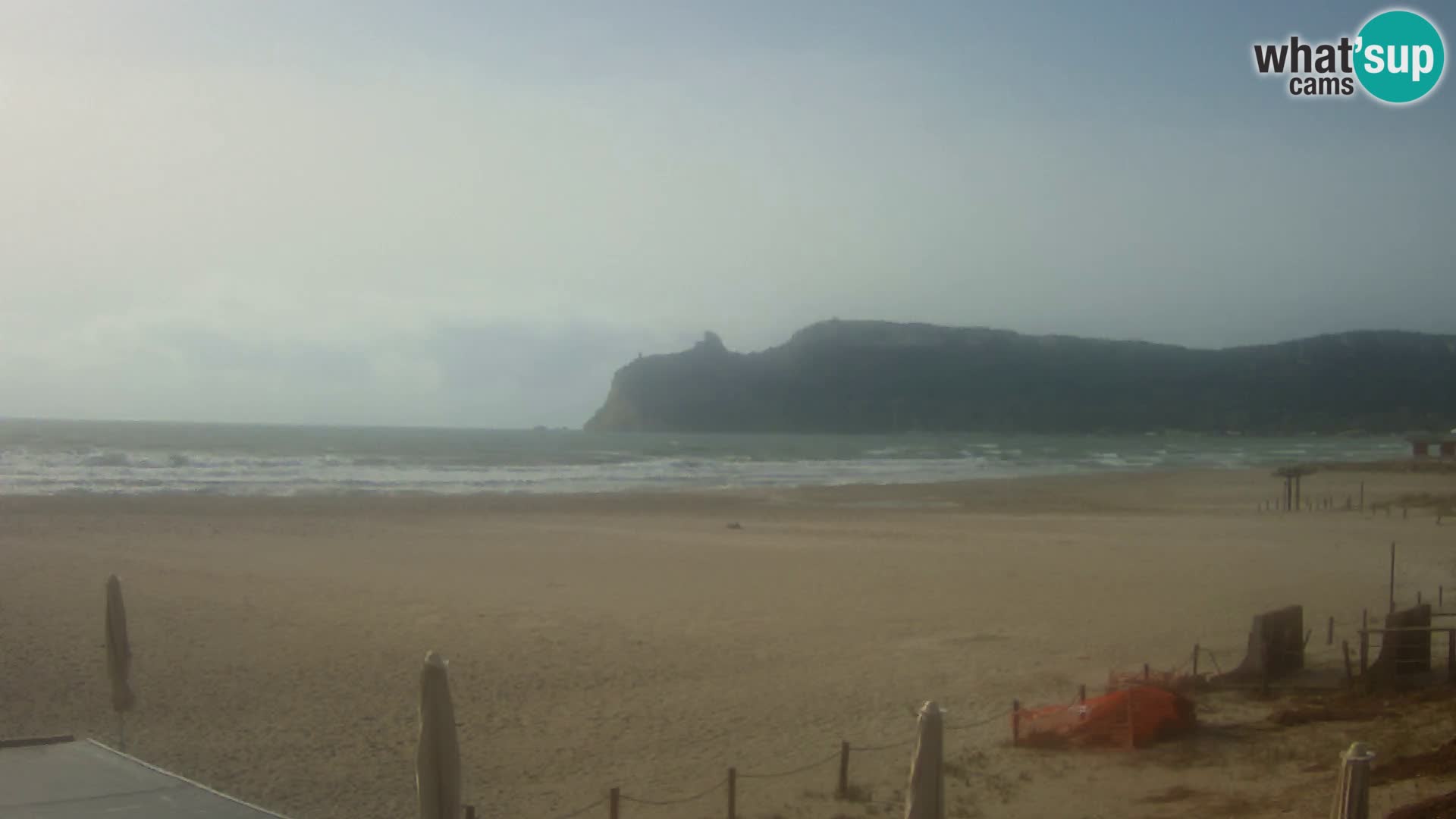 Poetto beach webcam | Cagliari | Sardinija