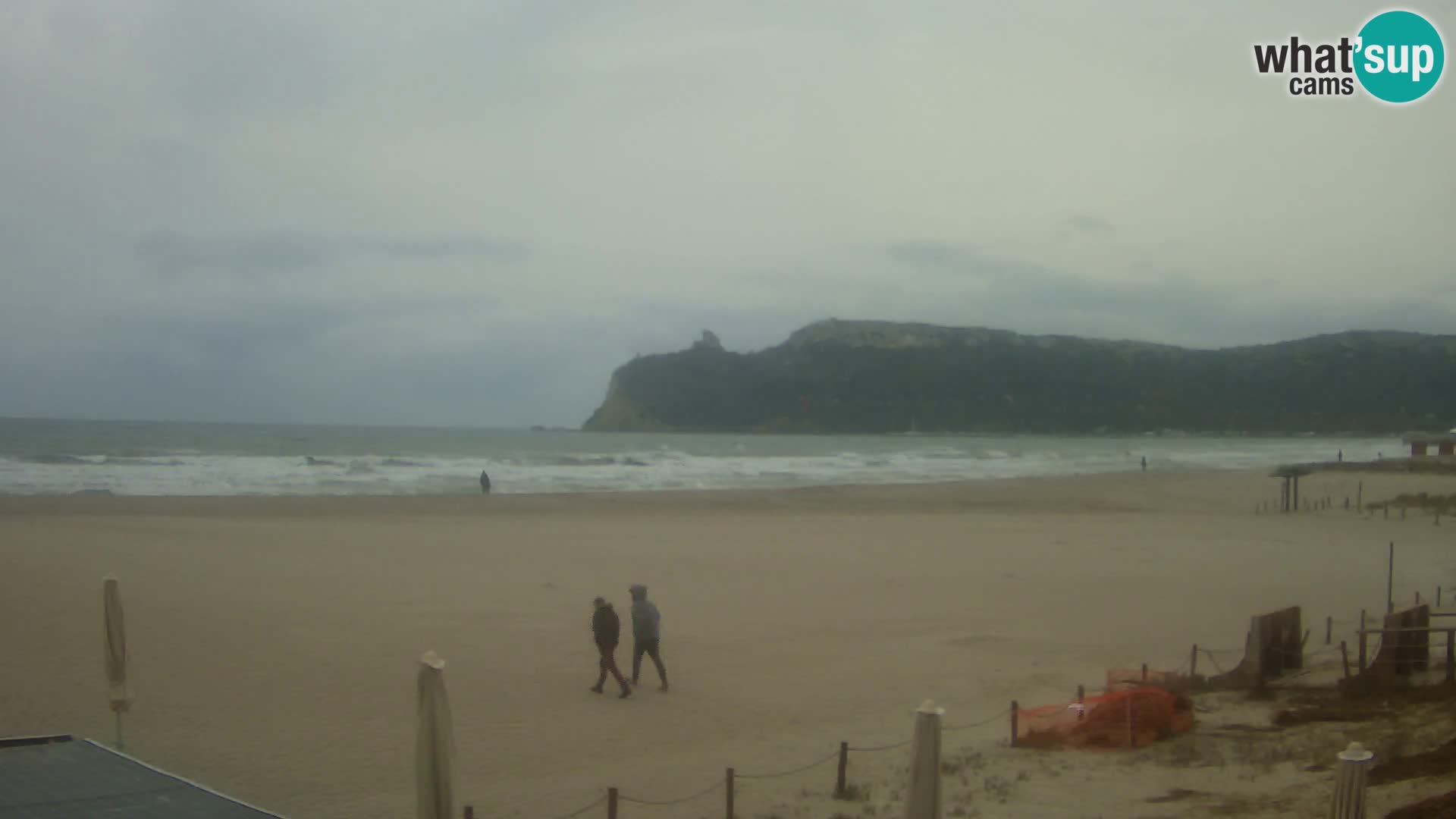 Poetto beach webcam | Cagliari | Sardinija