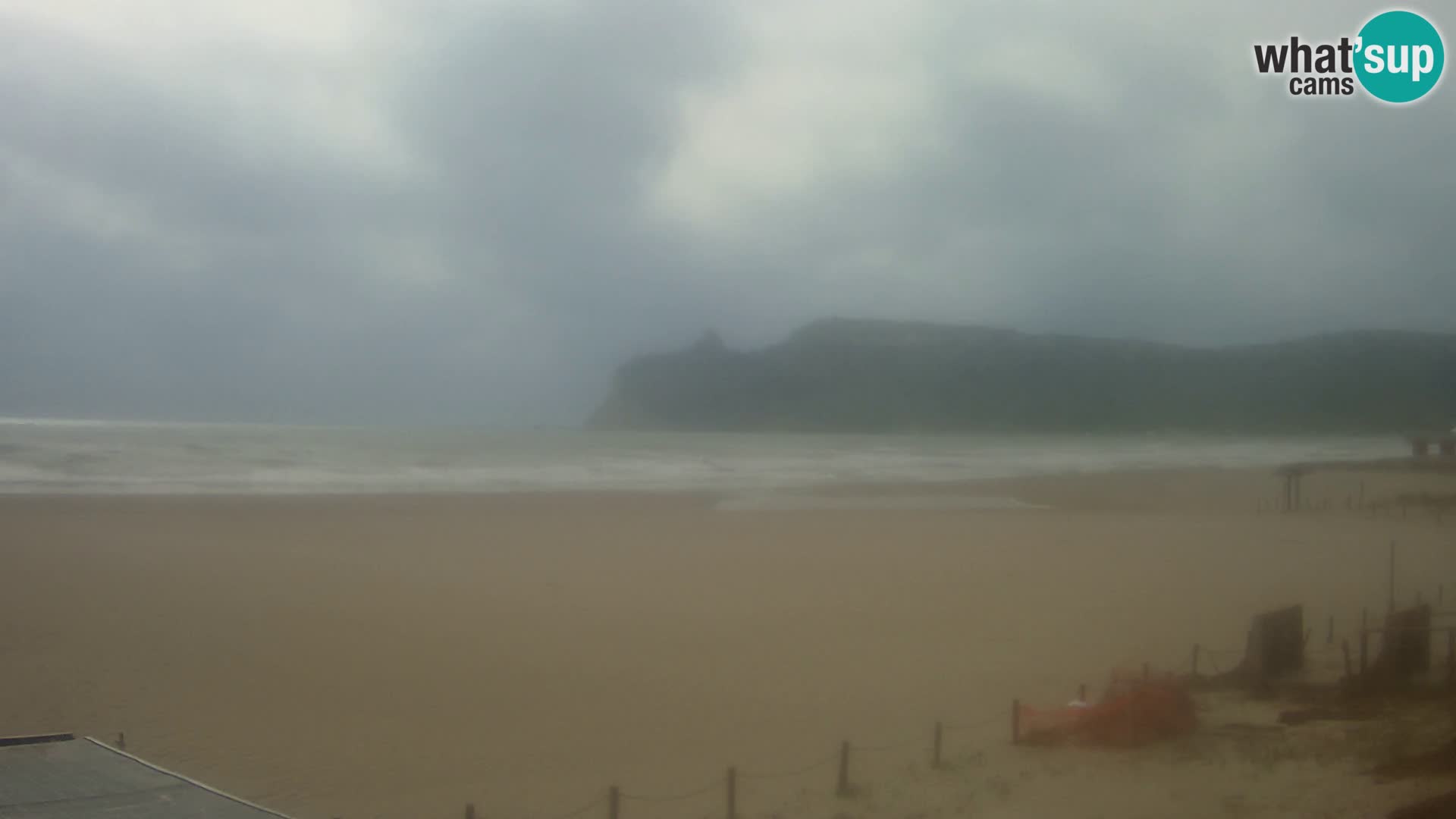 Poetto beach webcam | Cagliari | Sardinija
