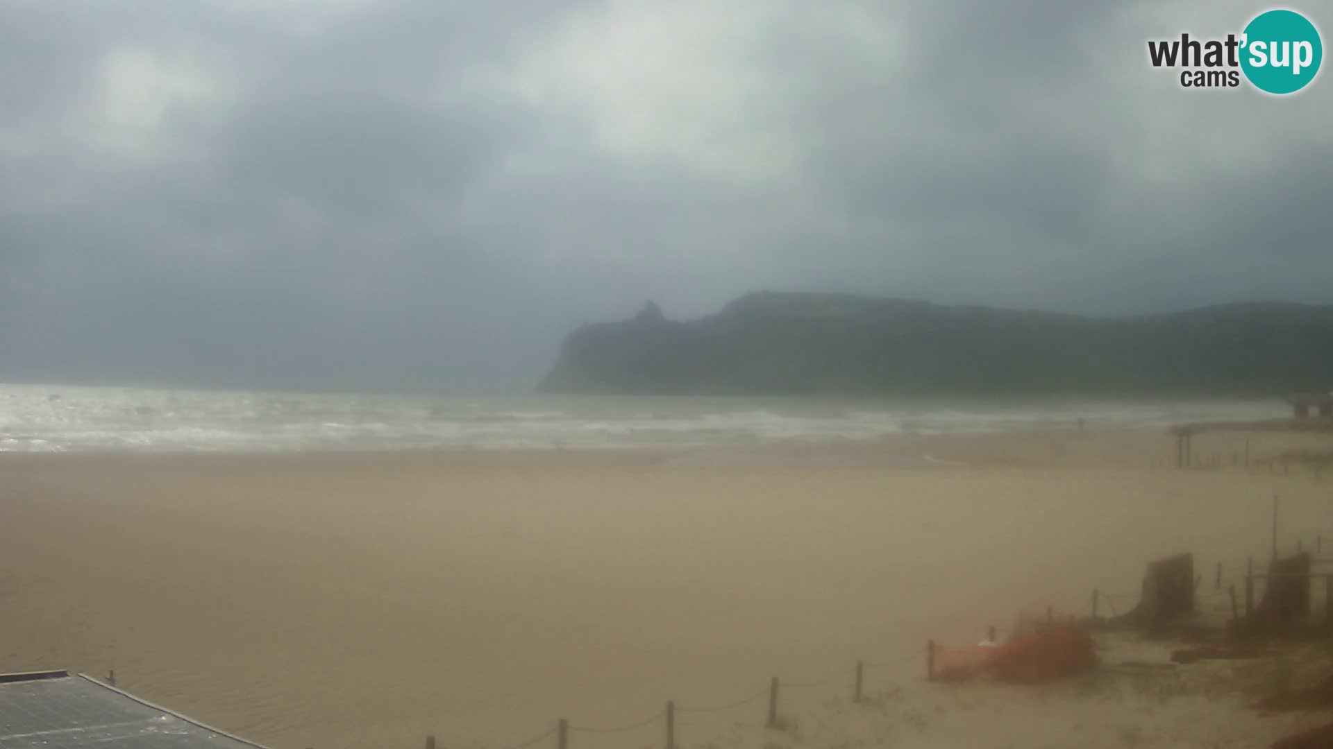 Poetto beach webcam | Cagliari | Sardinija