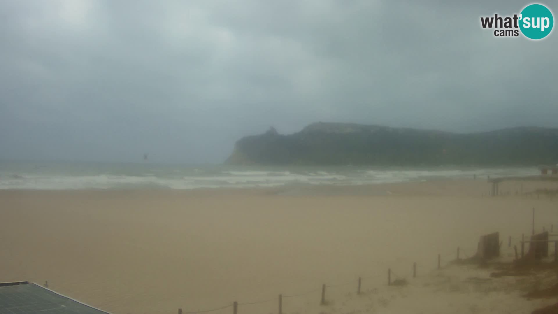 Poetto beach webcam | Cagliari | Sardinija