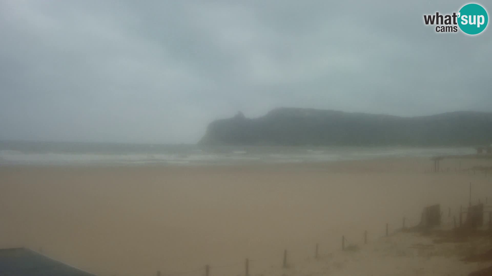 Poetto beach webcam | Cagliari | Sardinija