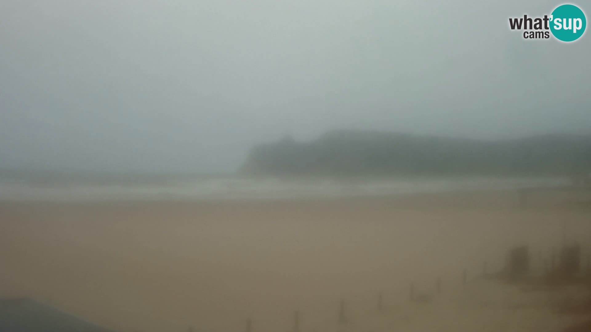 Poetto beach webcam | Cagliari | Sardinija