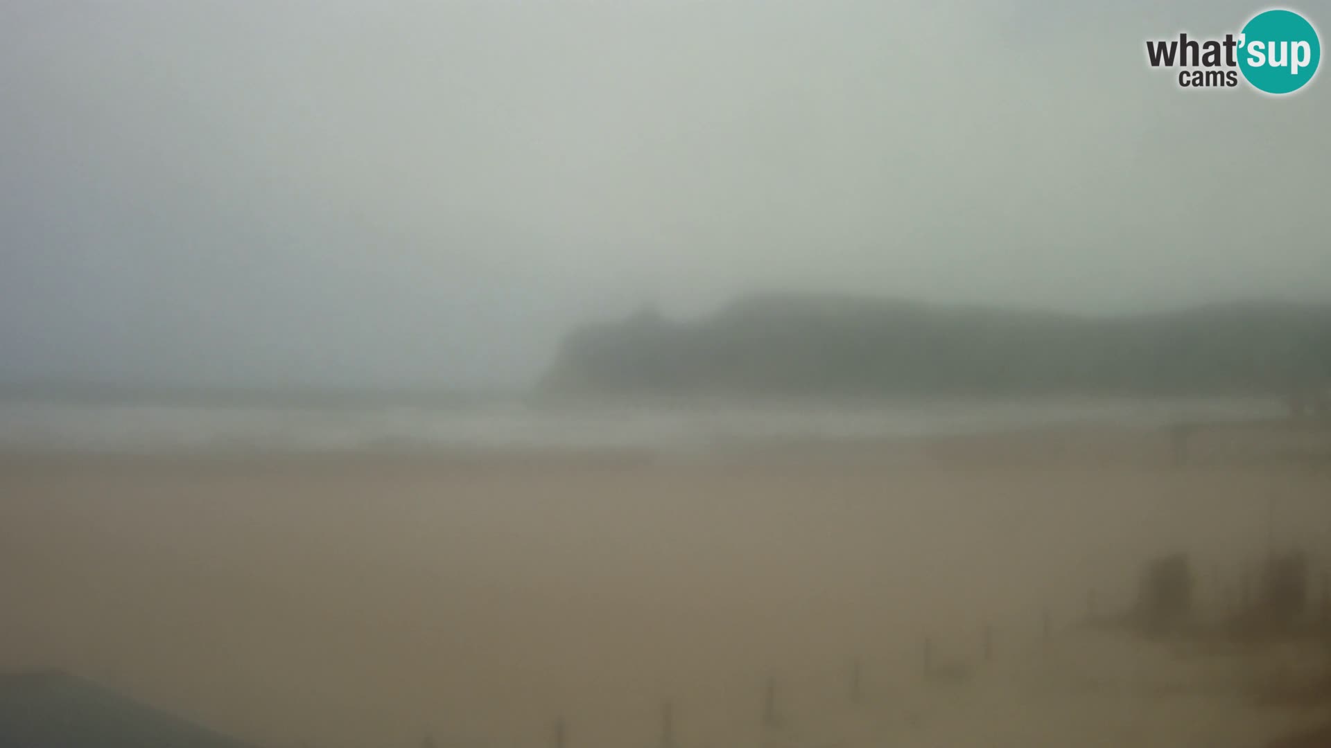 Poetto beach webcam | Cagliari | Sardinija