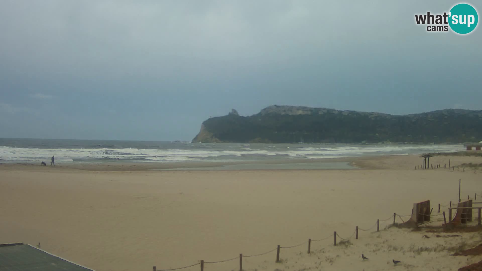 Poetto beach webcam | Cagliari | Sardinija