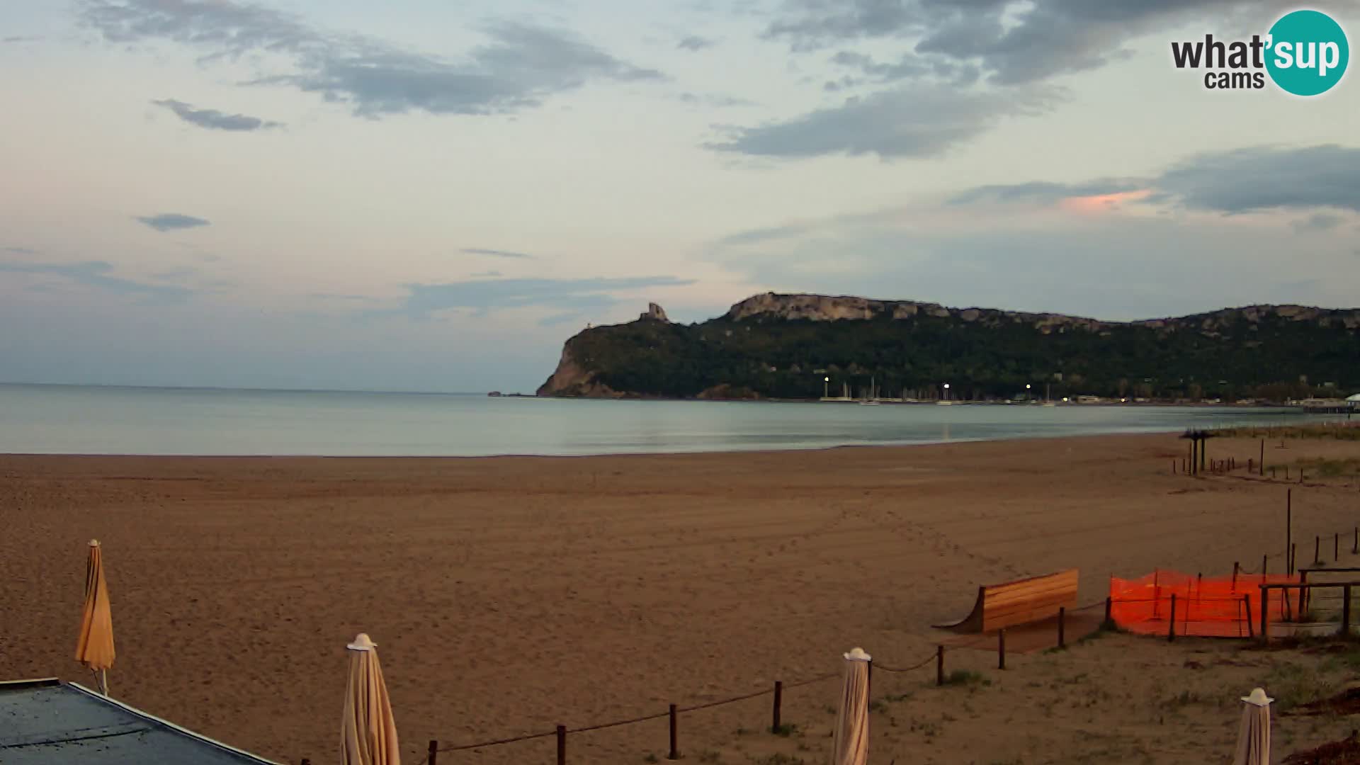 Poetto beach webcam | Cagliari | Sardinia