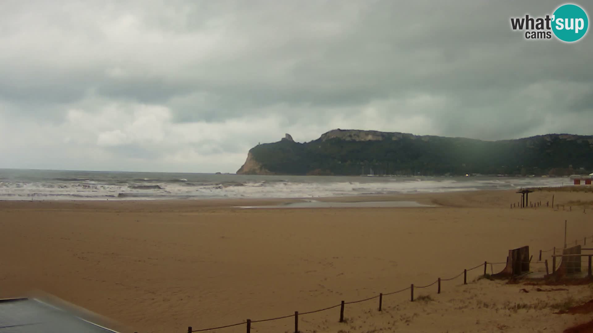 Poetto beach webcam | Cagliari | Sardinija