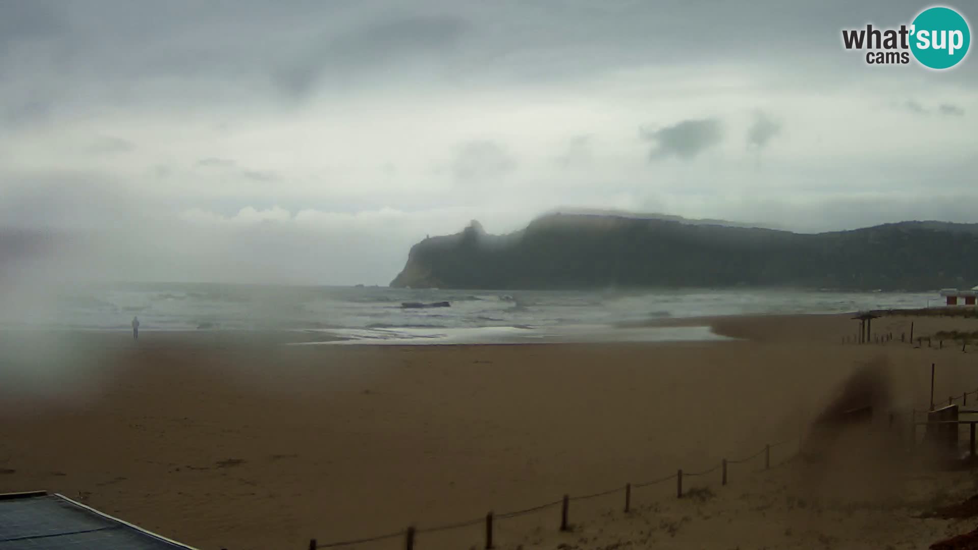 Poetto beach webcam | Cagliari | Sardinija