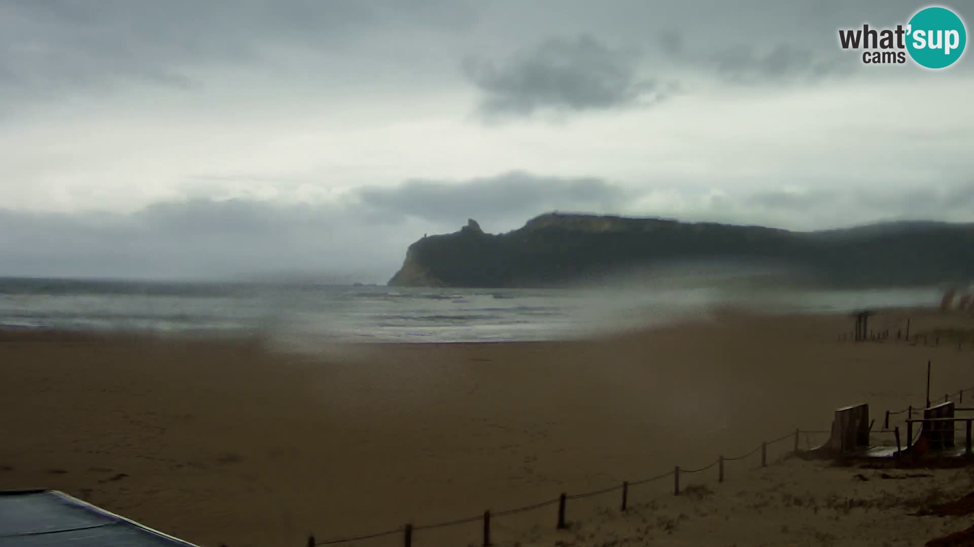 Poetto beach webcam | Cagliari | Sardinija