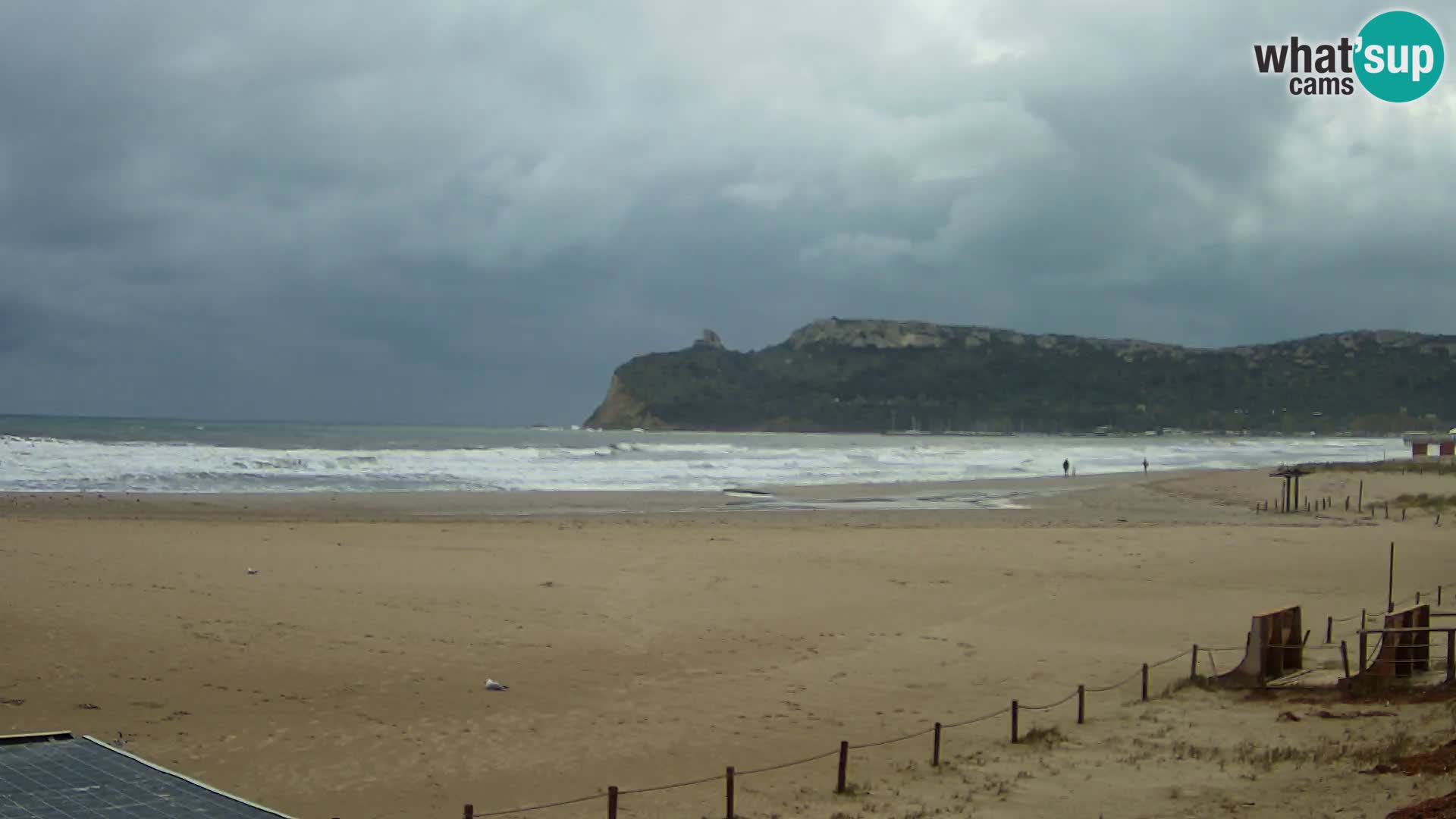 Poetto beach webcam | Cagliari | Sardinija