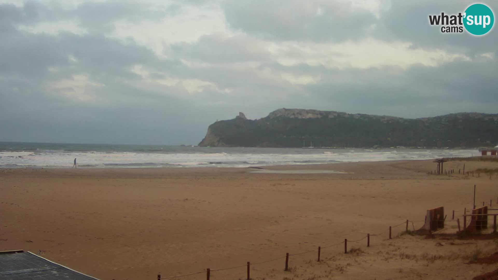 Poetto beach webcam | Cagliari | Sardinija